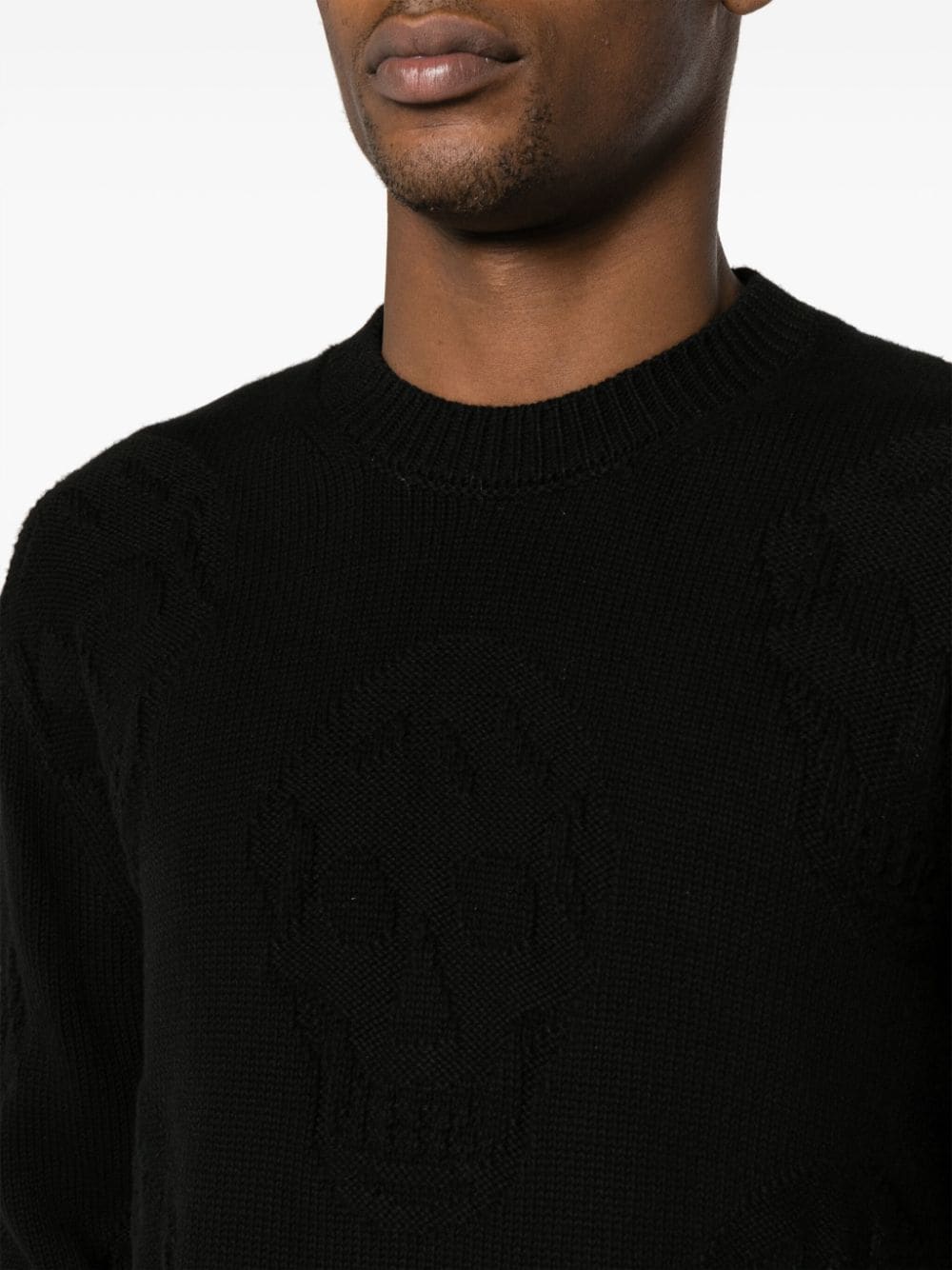 Alexander McQueen Sweater with jacquard effect