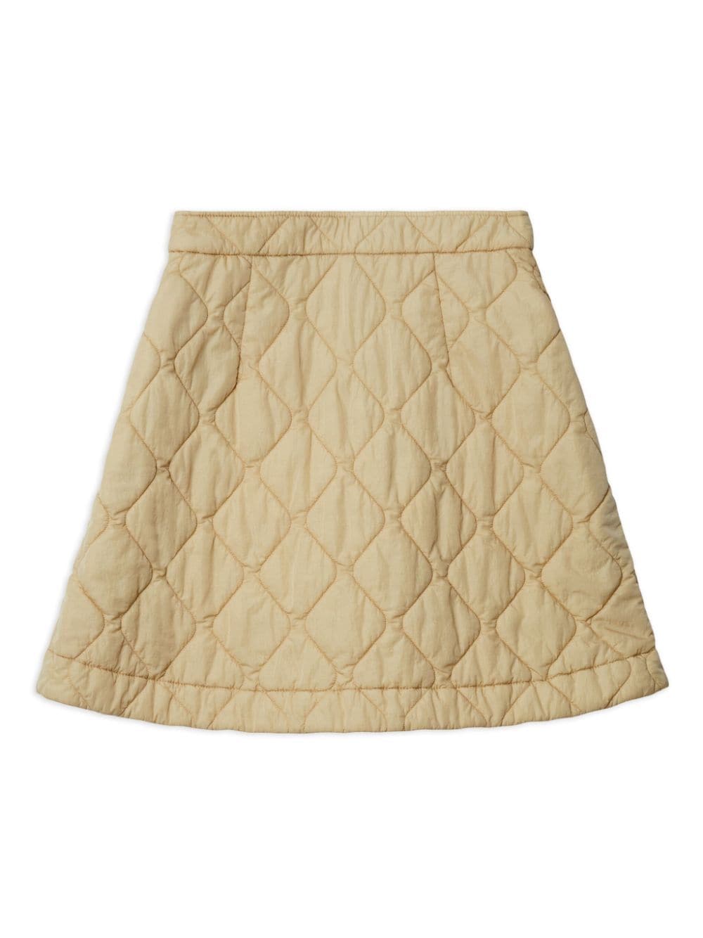 Burberry Quilted mini skirt