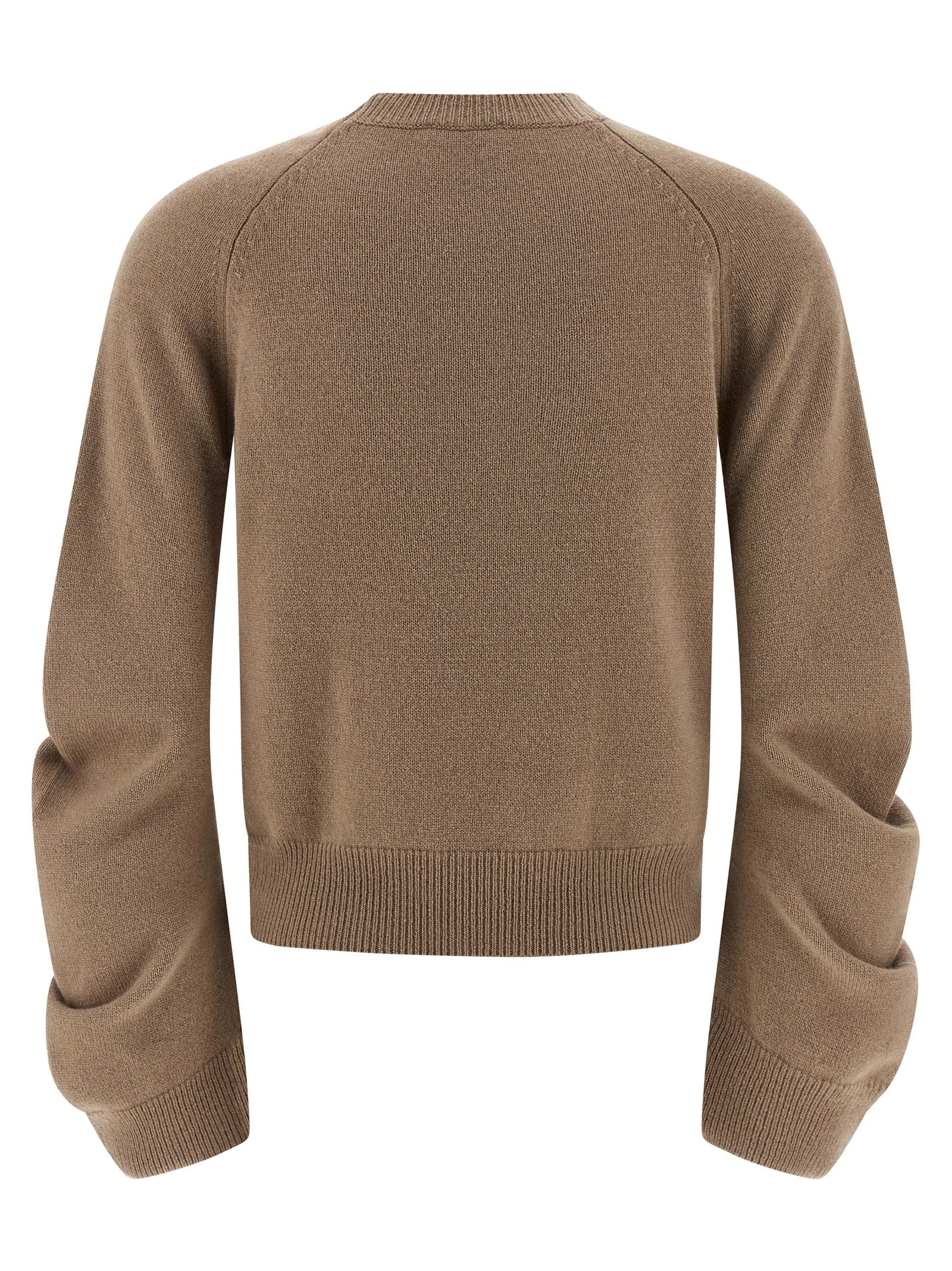 Nude Curved Sleeve Sweater
