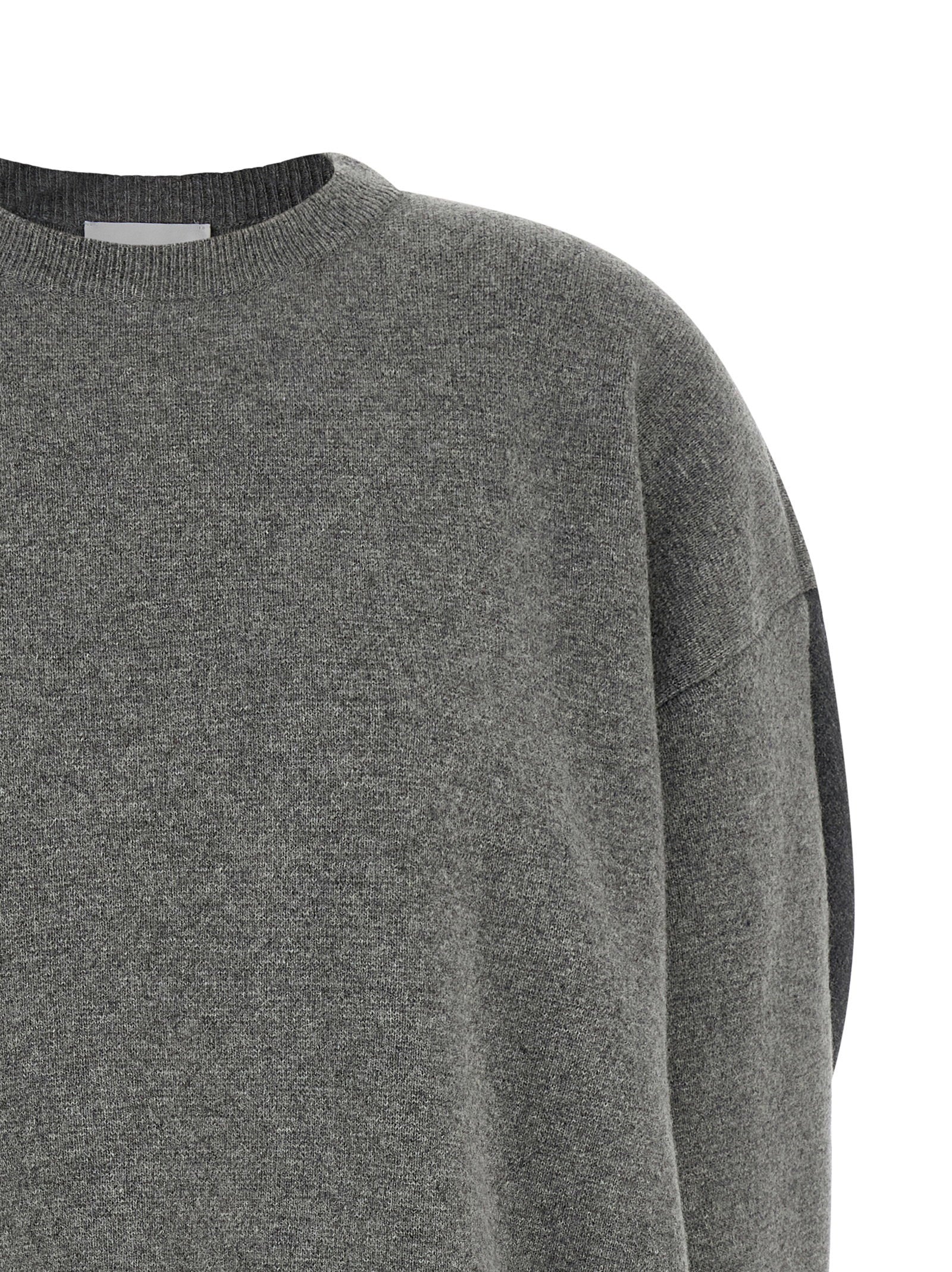 Nude Two-tone Sleeve Sweater