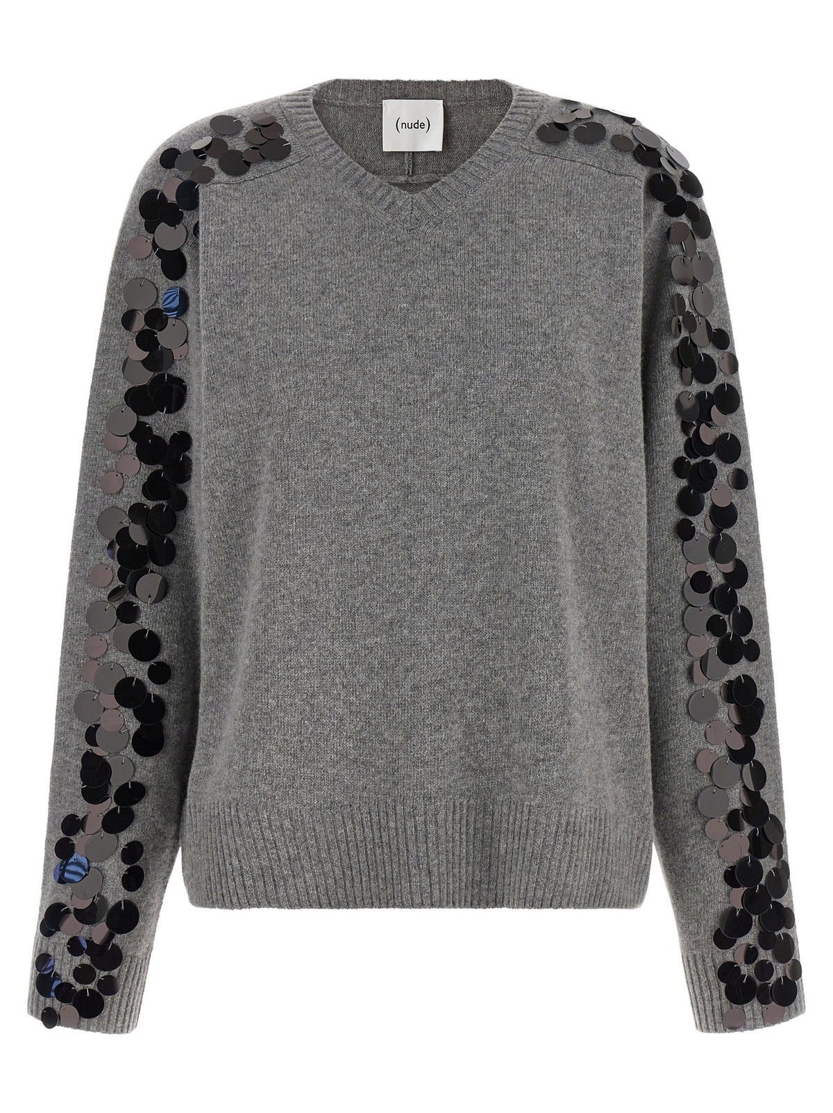 Nude Sequin Sweater