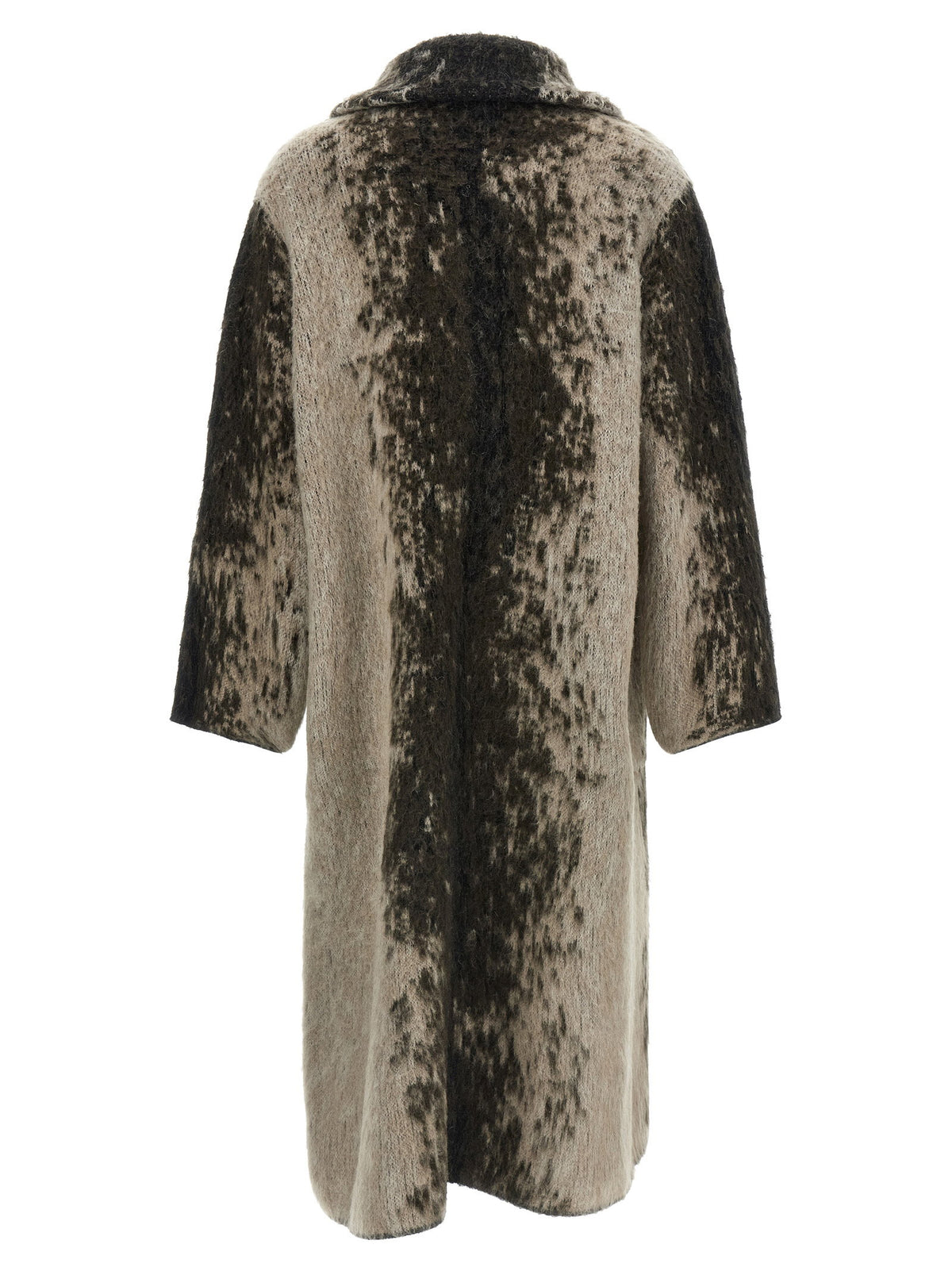 Nude Wool And Alpaca Coat