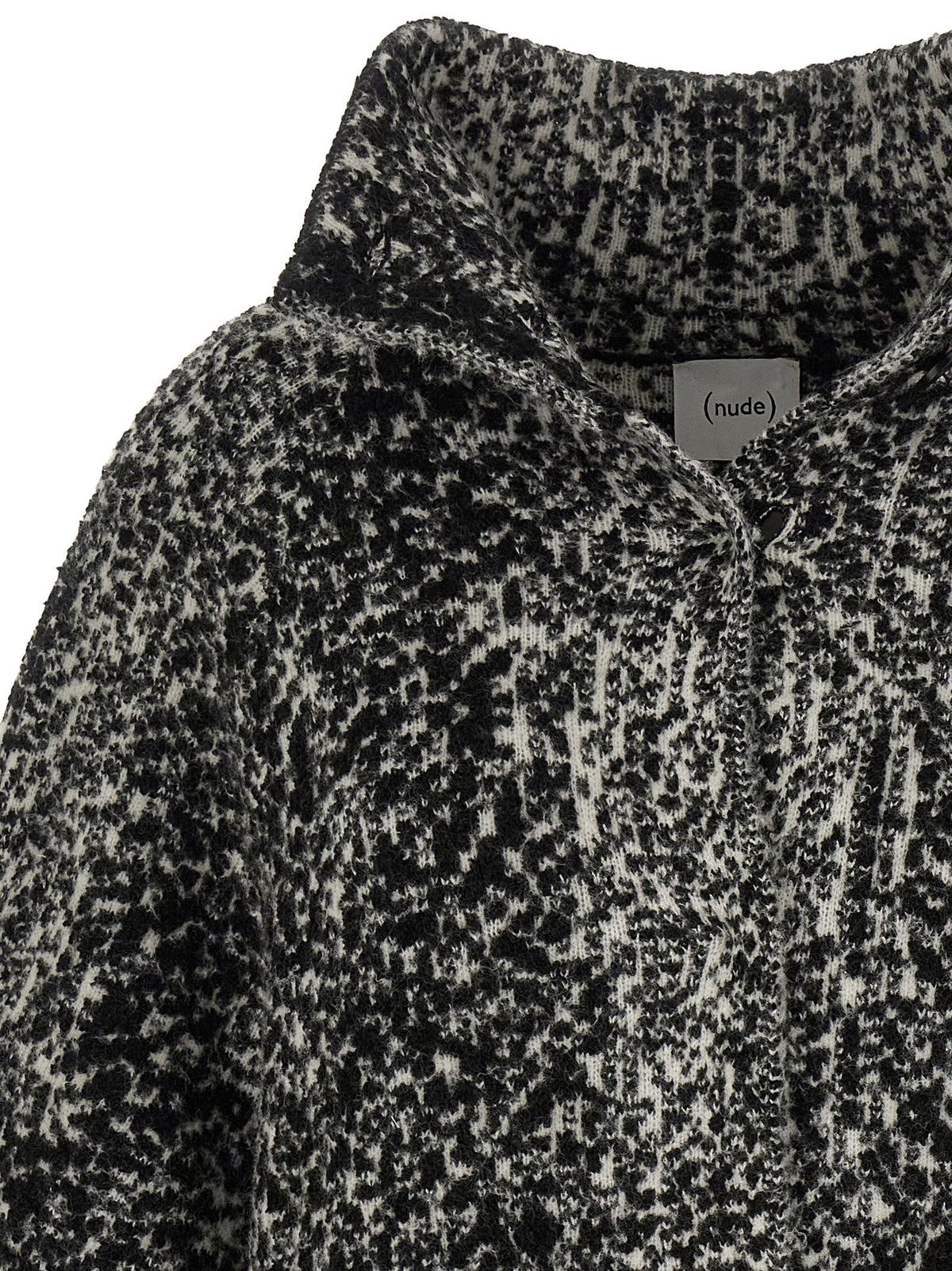 Nude Bouclé Coat