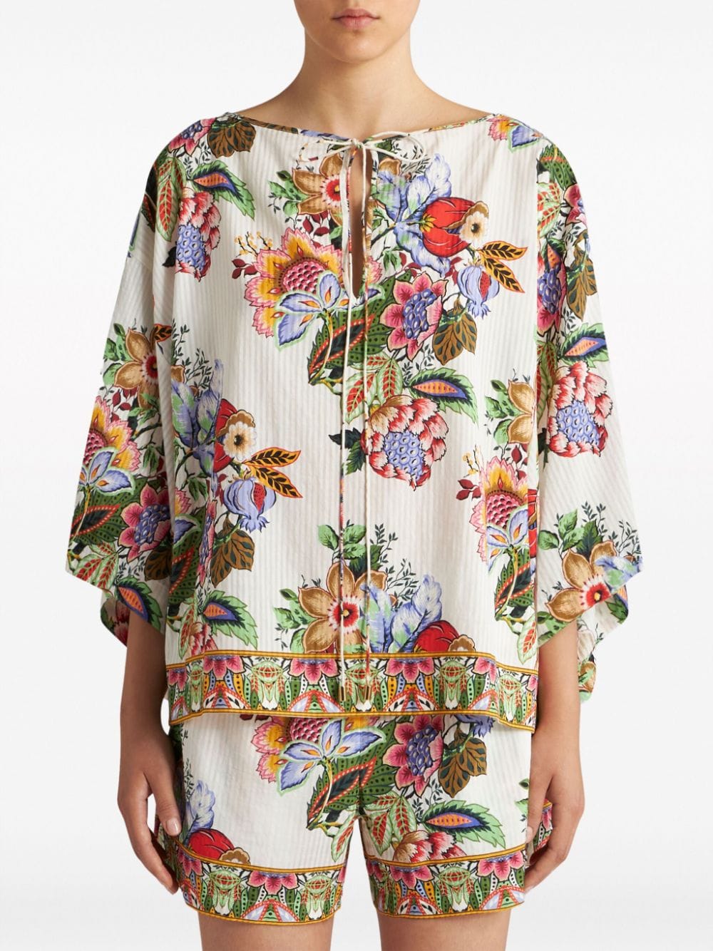 Etro Floral blouse