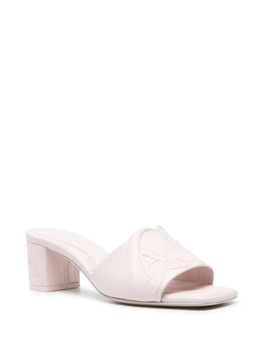 Alexander McQueen 60mm Seal Motif Mules