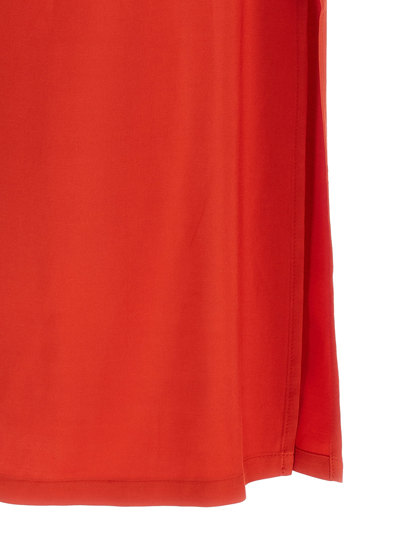 Nude Round-neck Dress