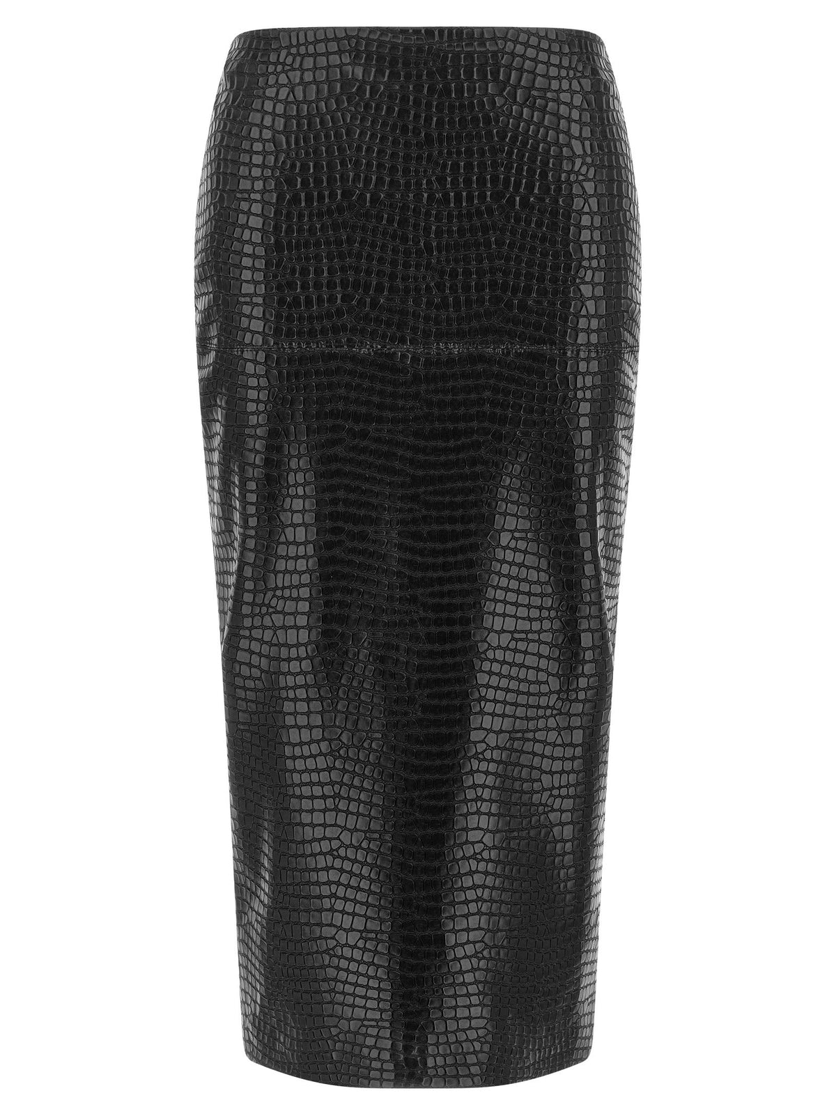 Nude Sheath Skirt