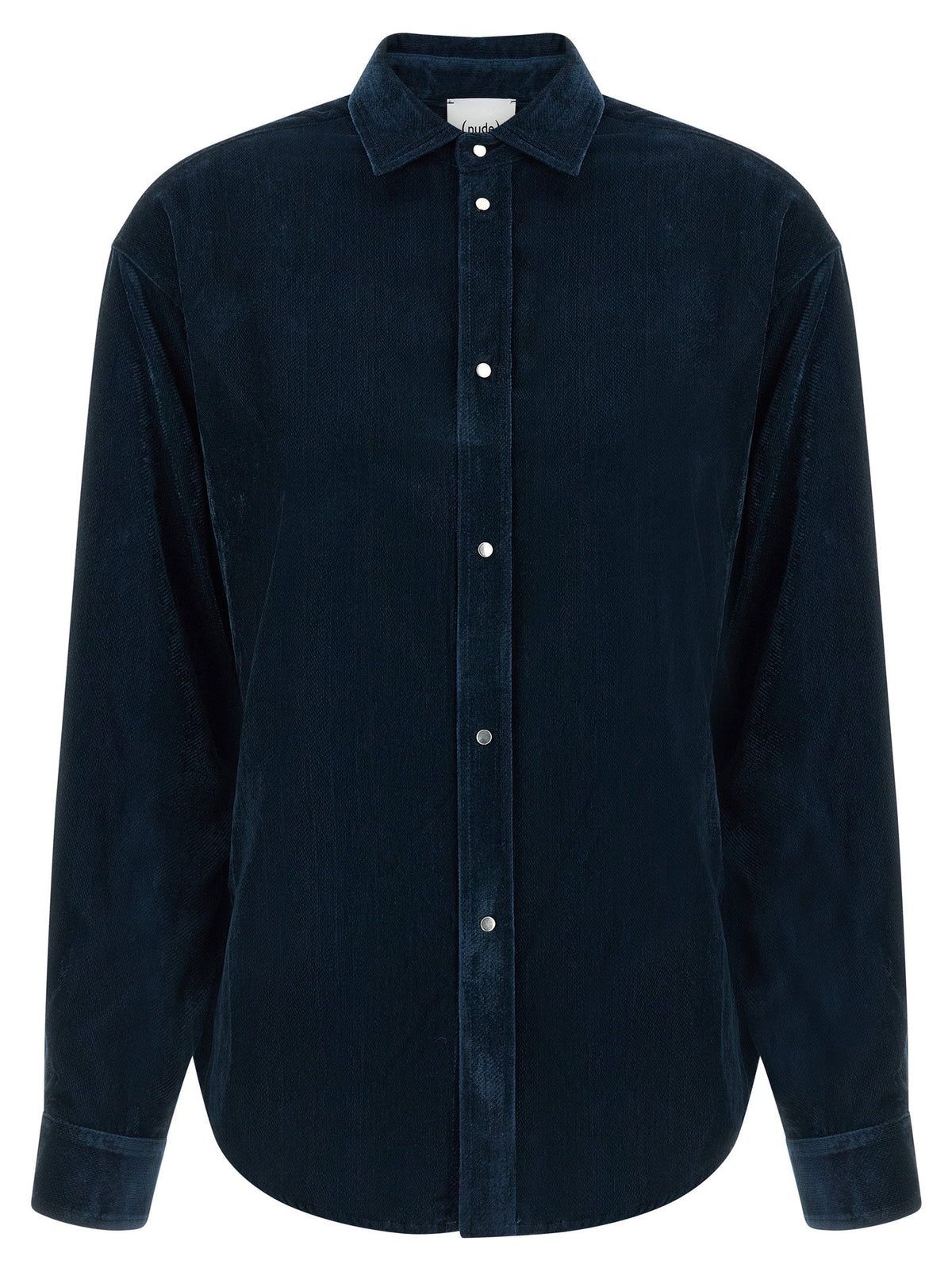 Nude Velvet Shirt