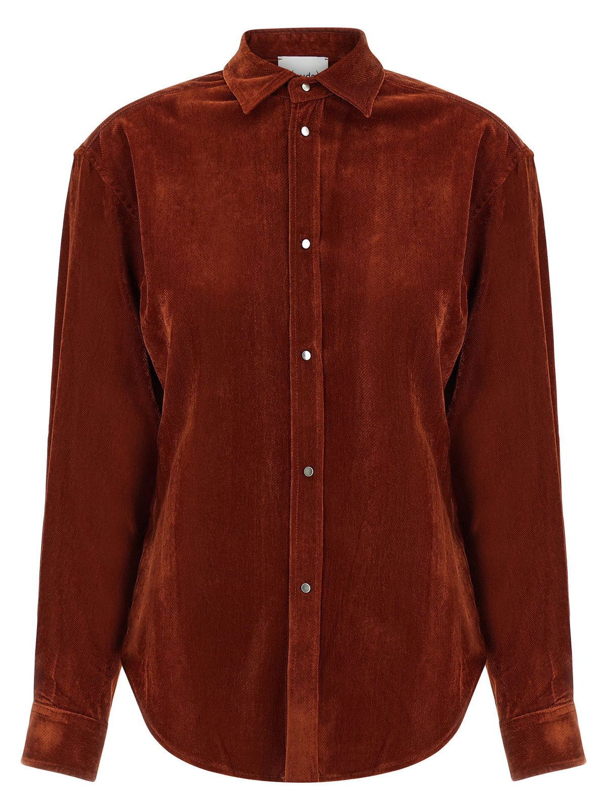 Nude Velvet Shirt