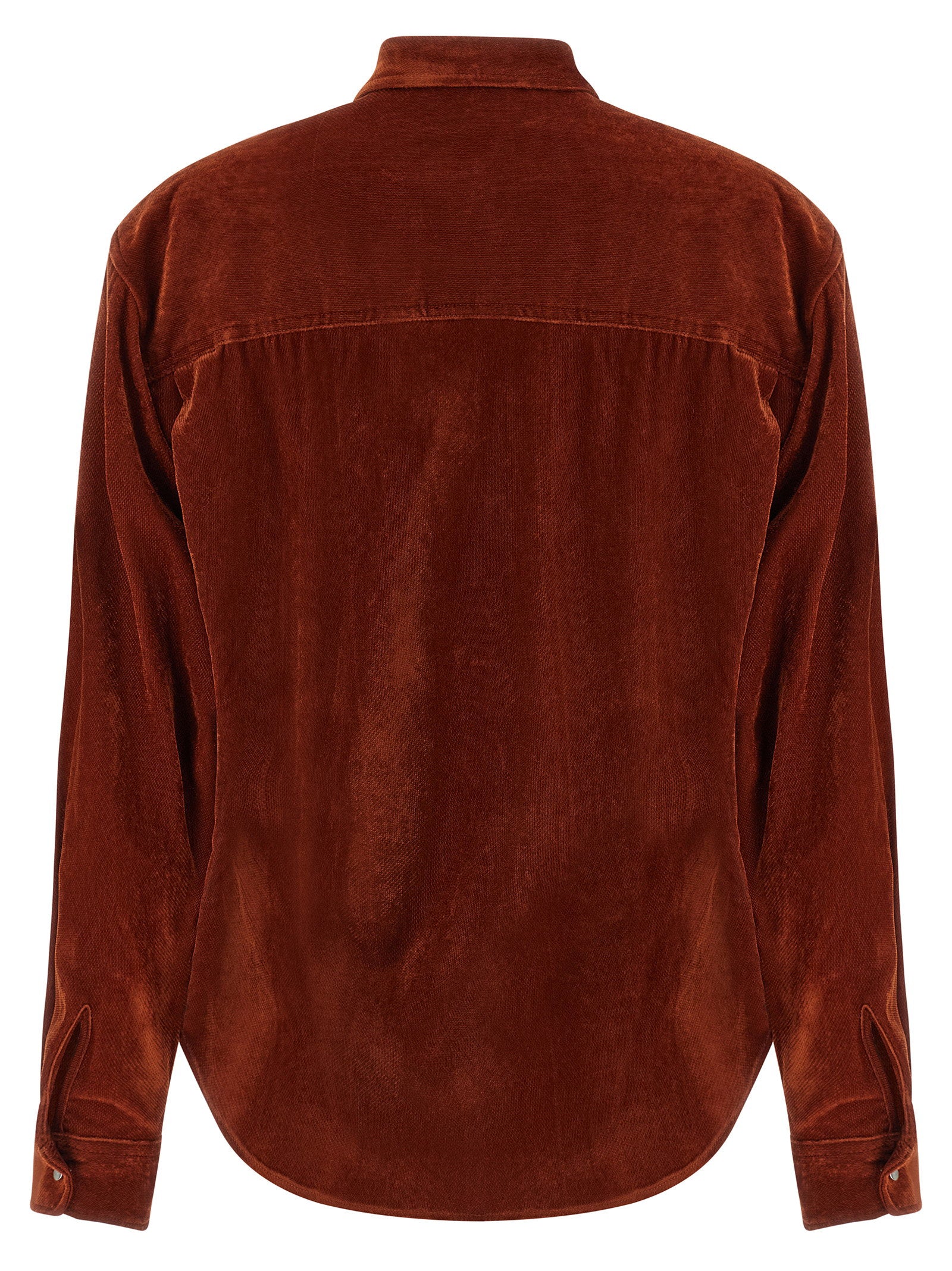 Nude Velvet Shirt