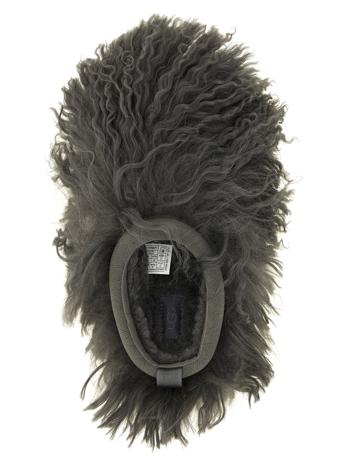 UGG Grey Tazz Fluff Momma Sabots