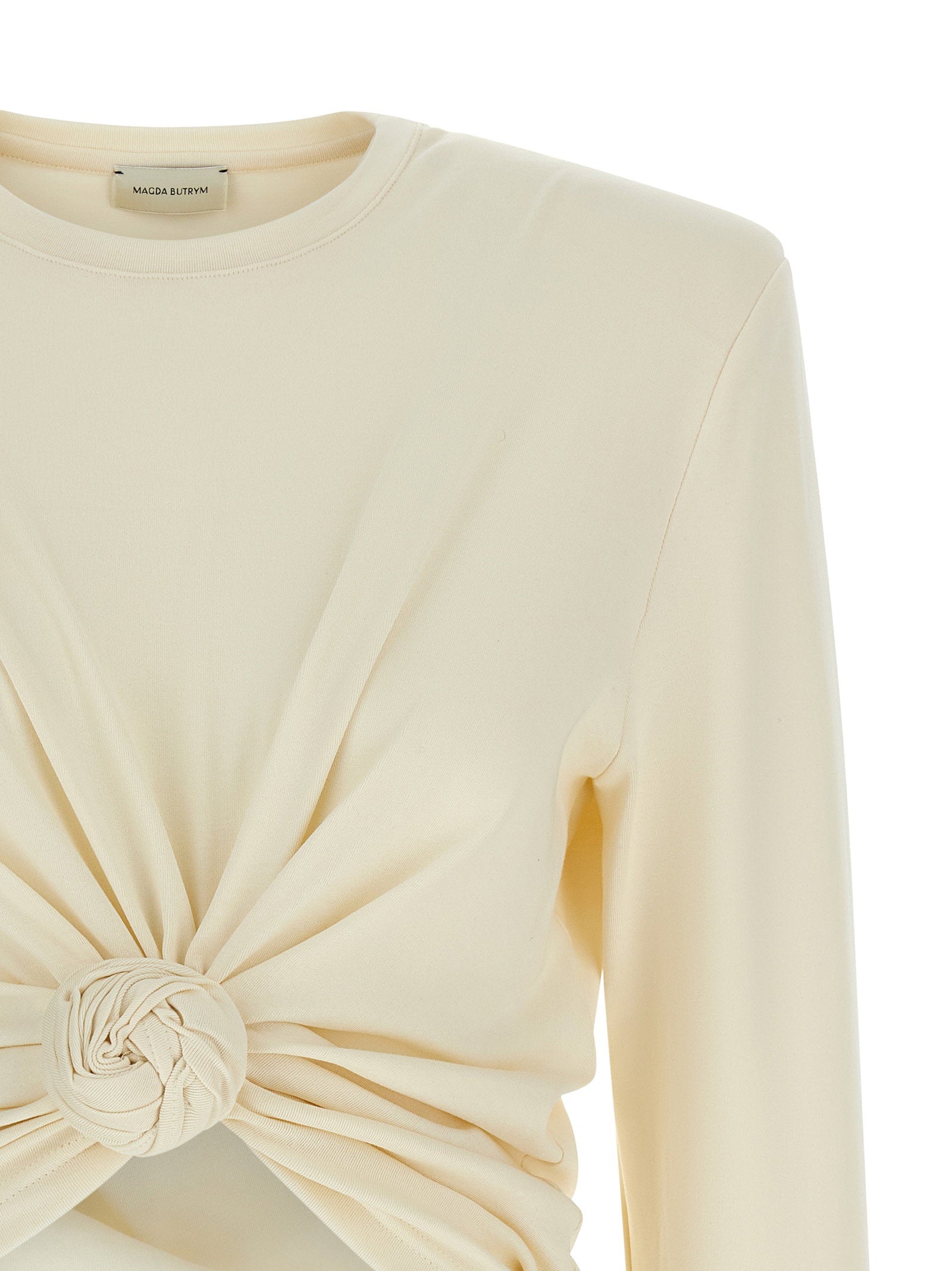 Magda Butrym Blouse 14 Cream Sweater