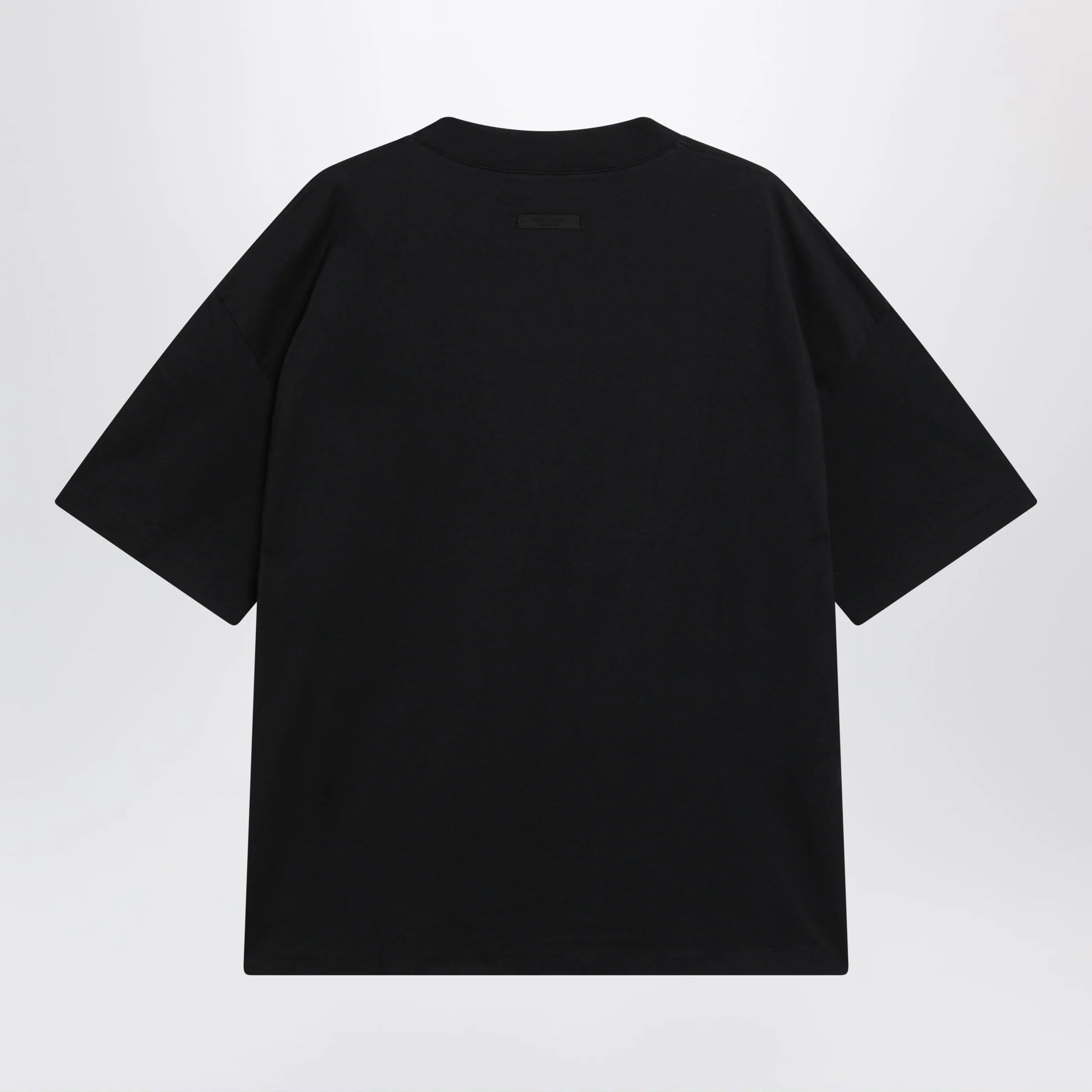 Fear of God Essentials Classic vintage black cotton T-shirt