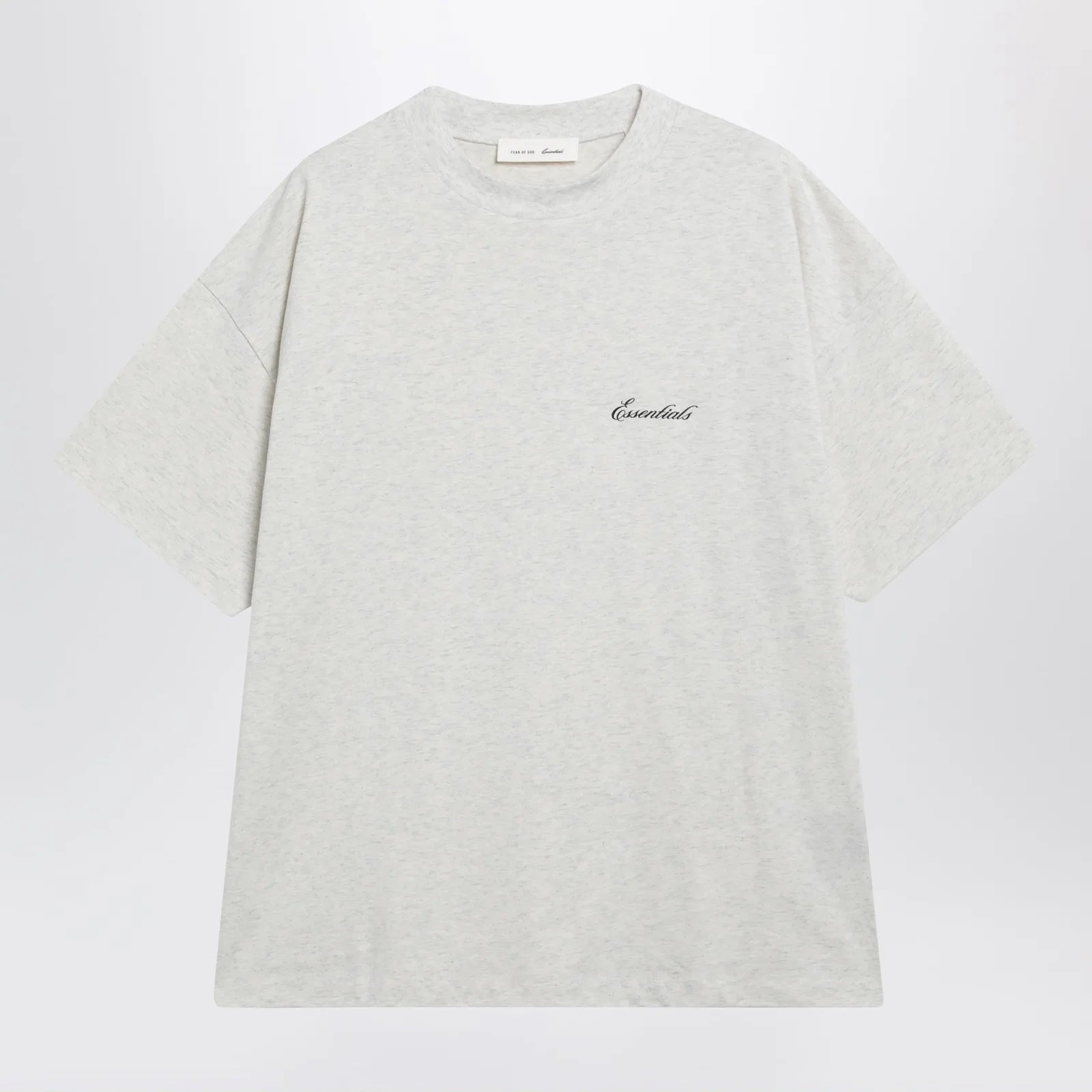 Fear of God Essentials Classic oat-colored cotton T-shirt