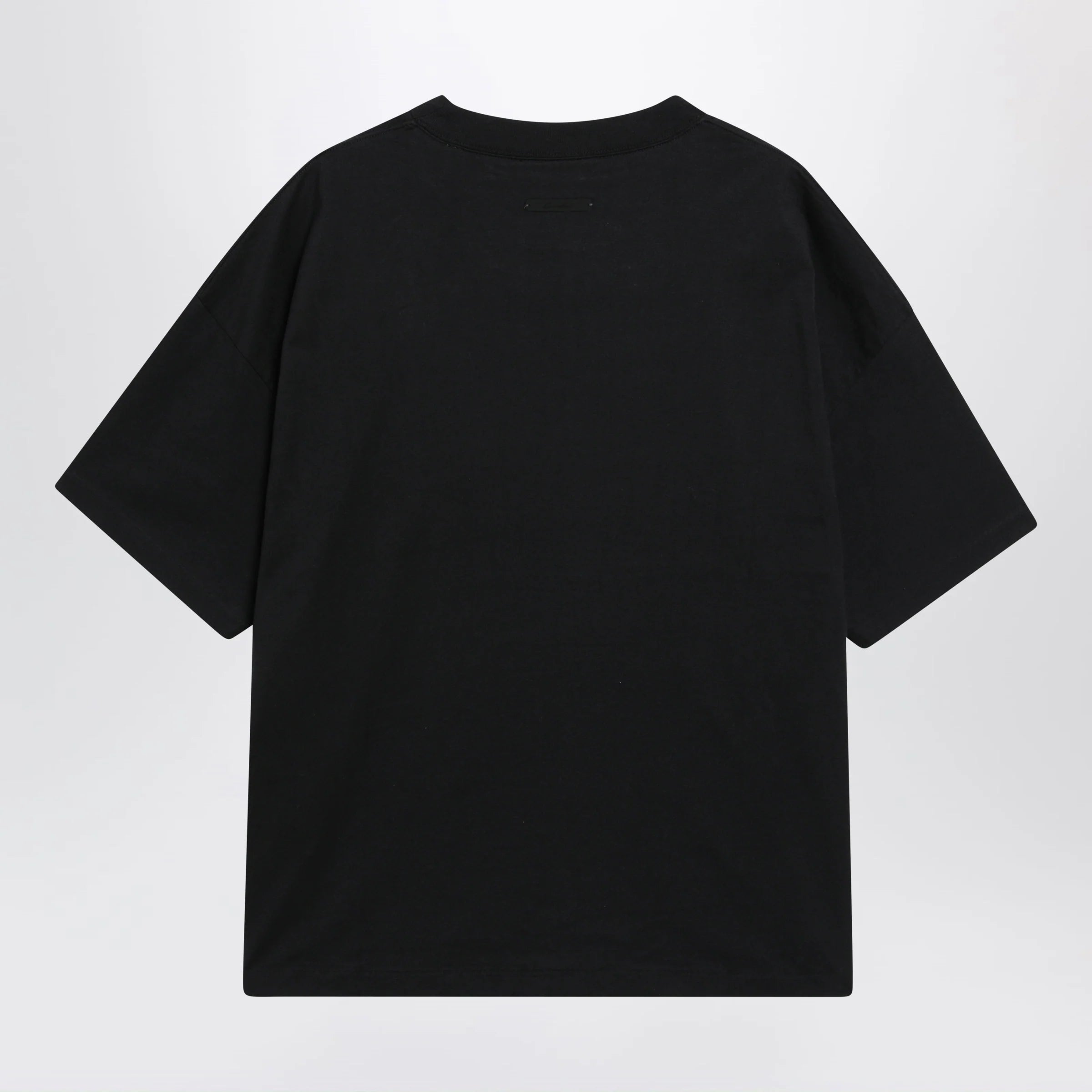 Fear of God Essentials Classic vintage black cotton T-shirt
