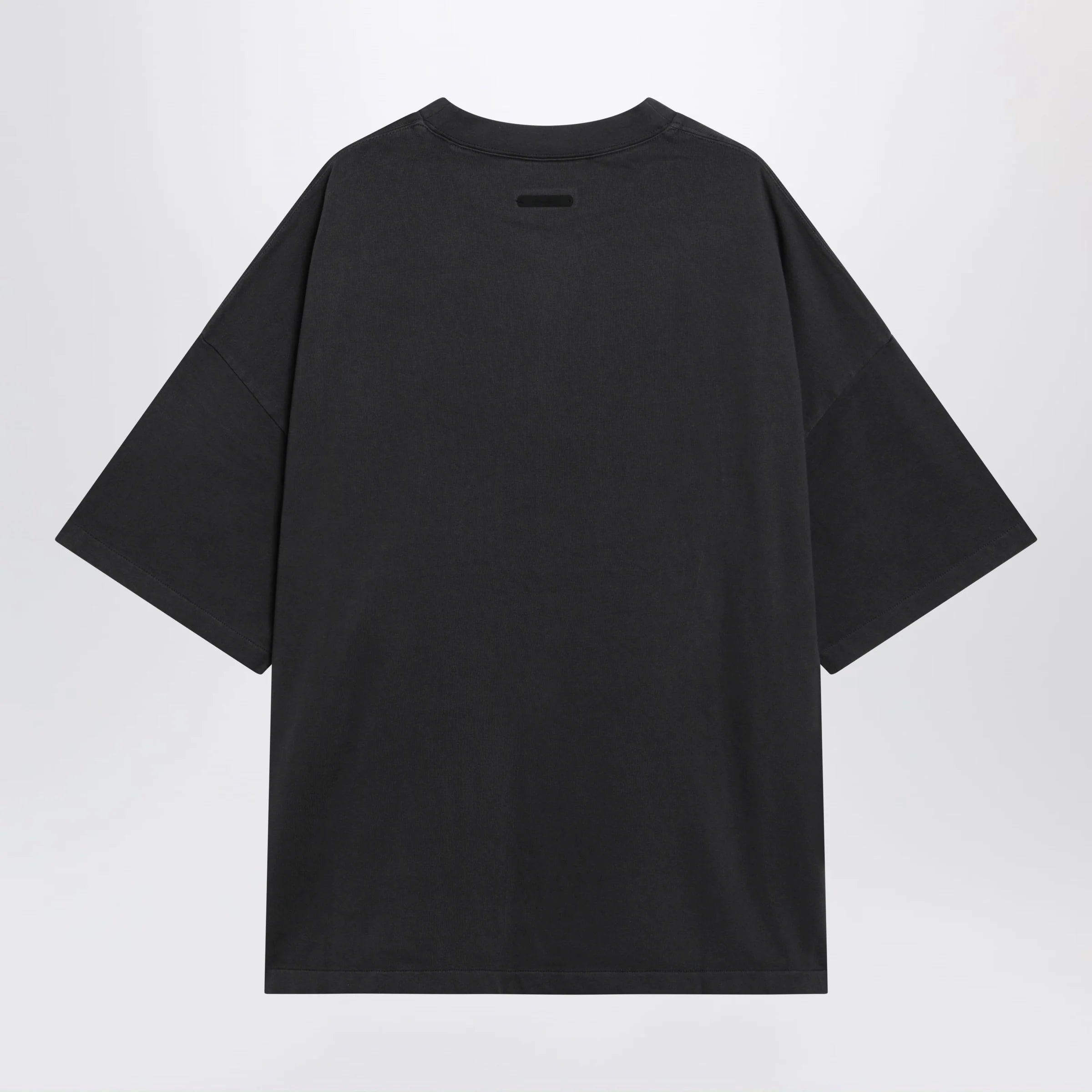 Fear of God Essentials Campus 90s T-shirt in heavy cotton, faded black
