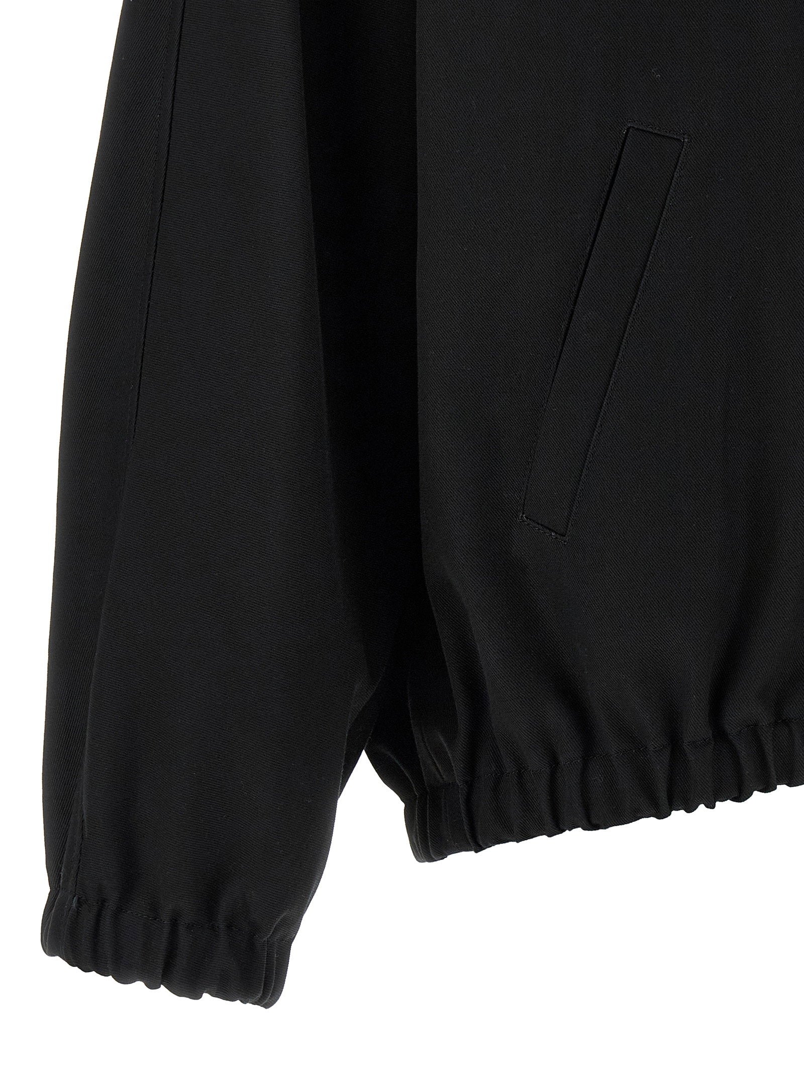 Courreges Buckle Zipped Bomber Jacket