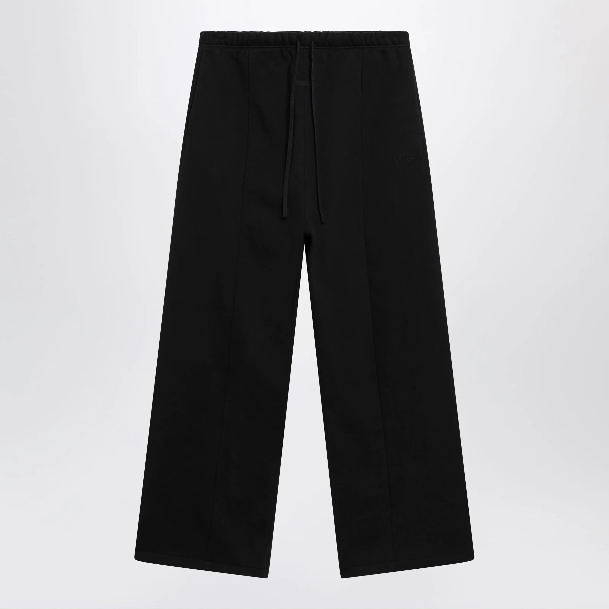 Fear of God Essentials Signature Lounge sweatpants in cotton fleece, black