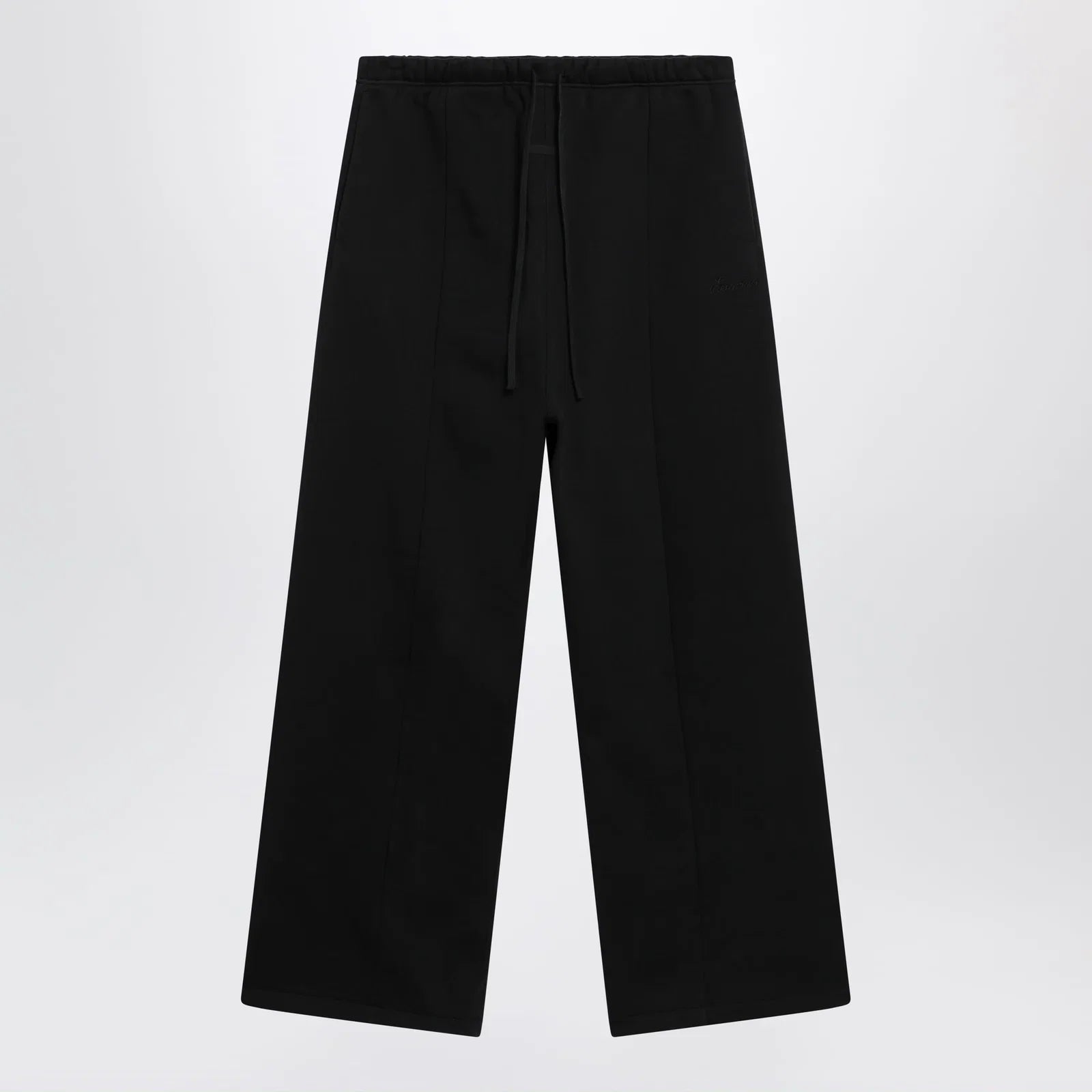 Fear of God Essentials Signature Lounge sweatpants in cotton fleece, black