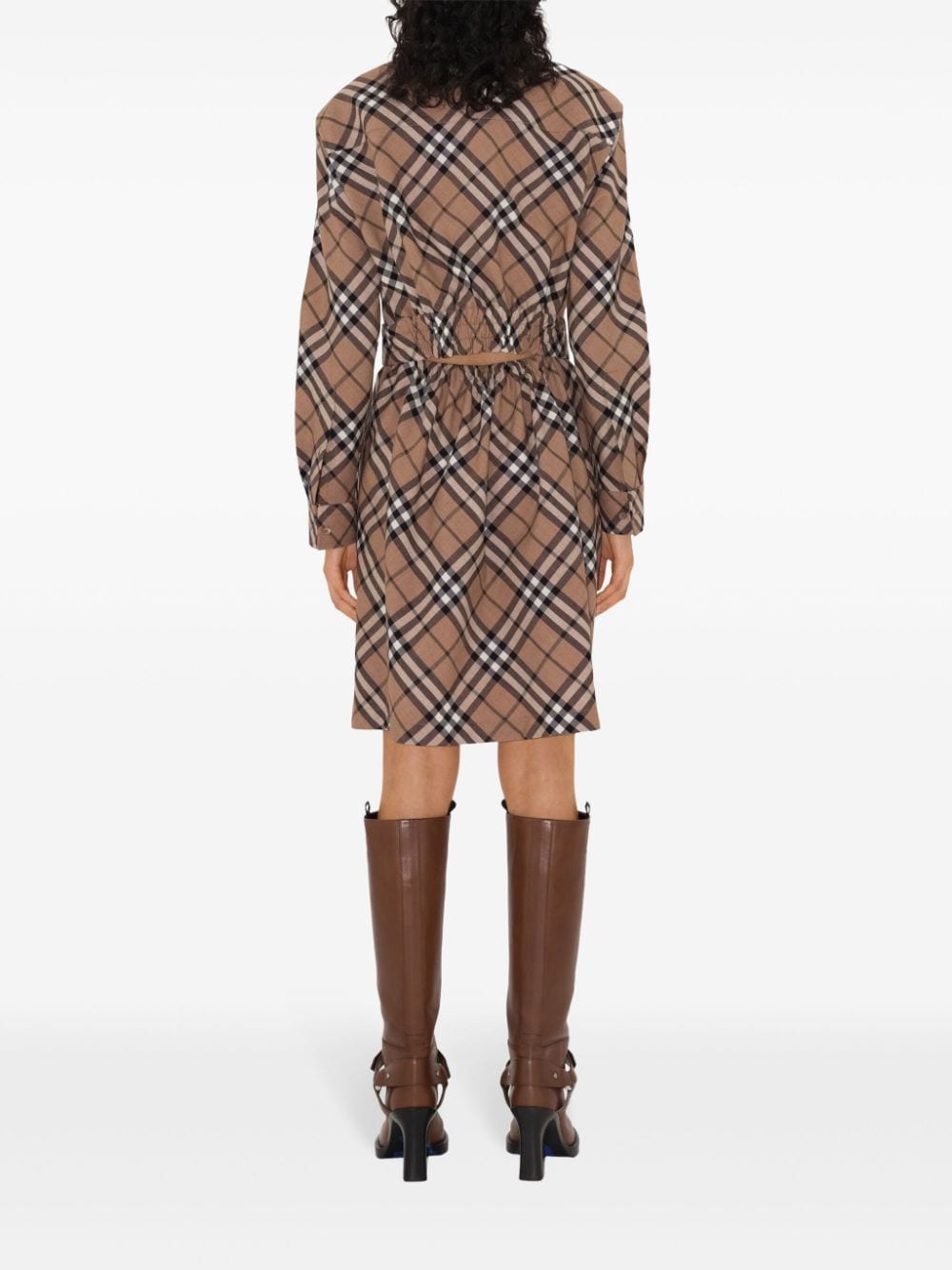 Burberry Checked shirt dress