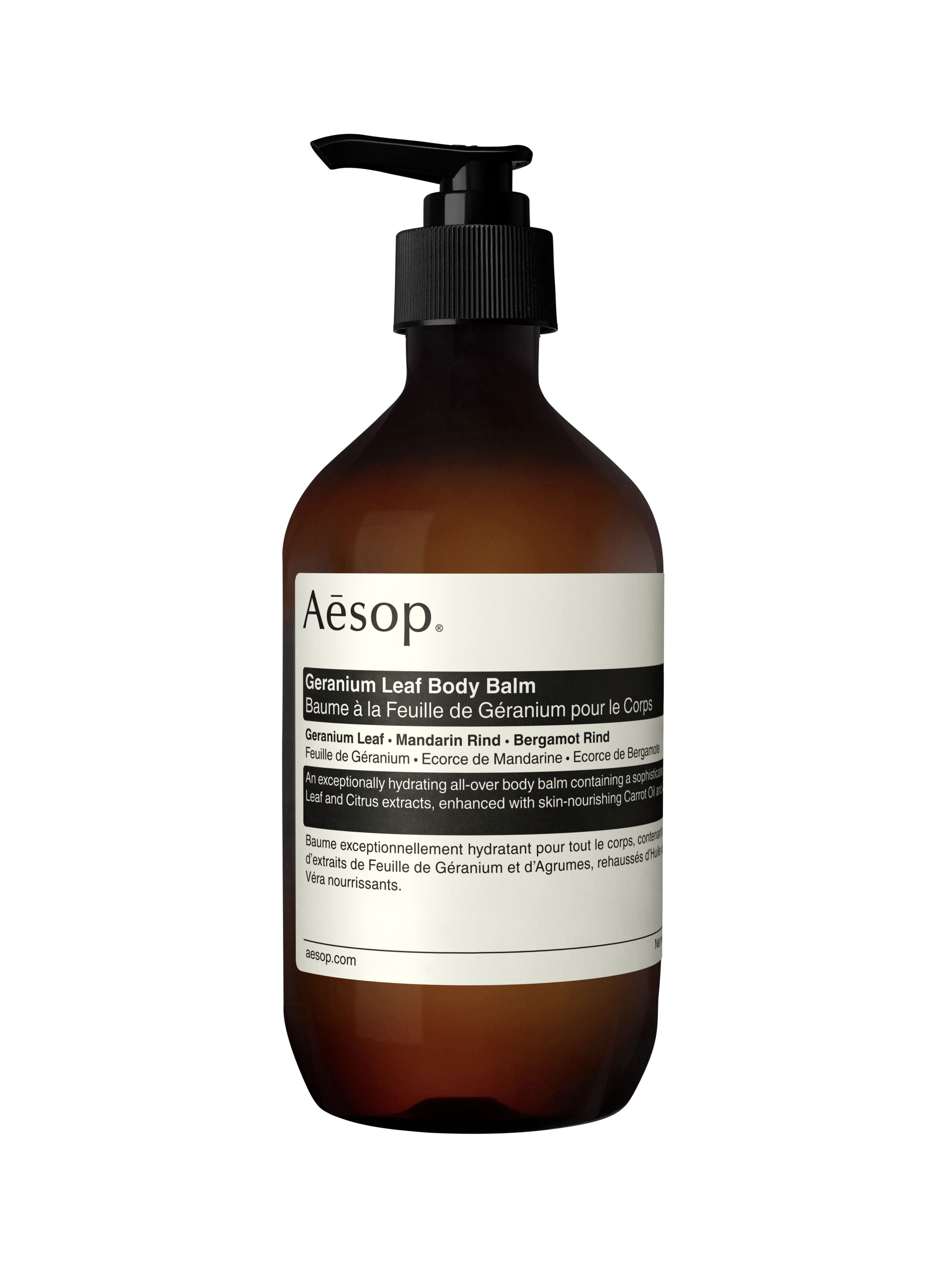 AESOP Geranium Leaf body balm