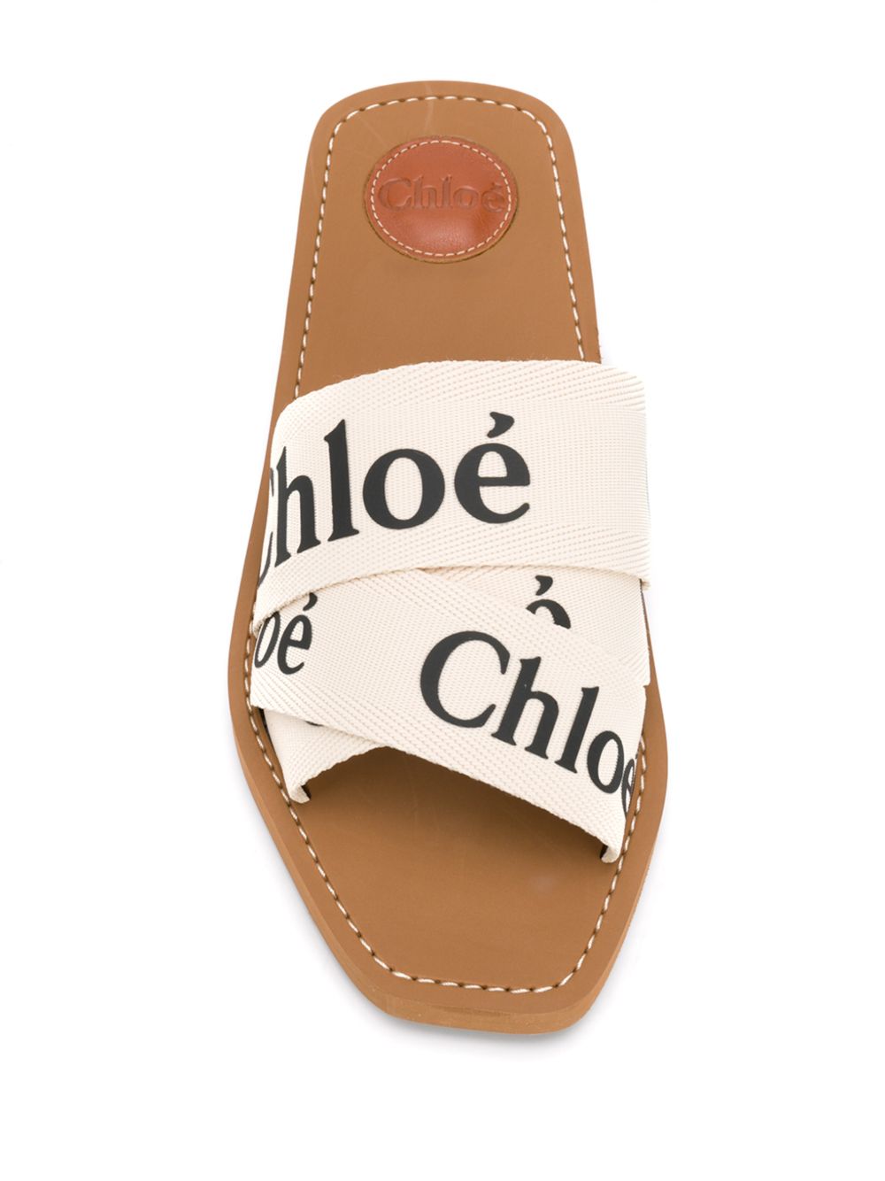 Chloé Woody Flat Mule sandal