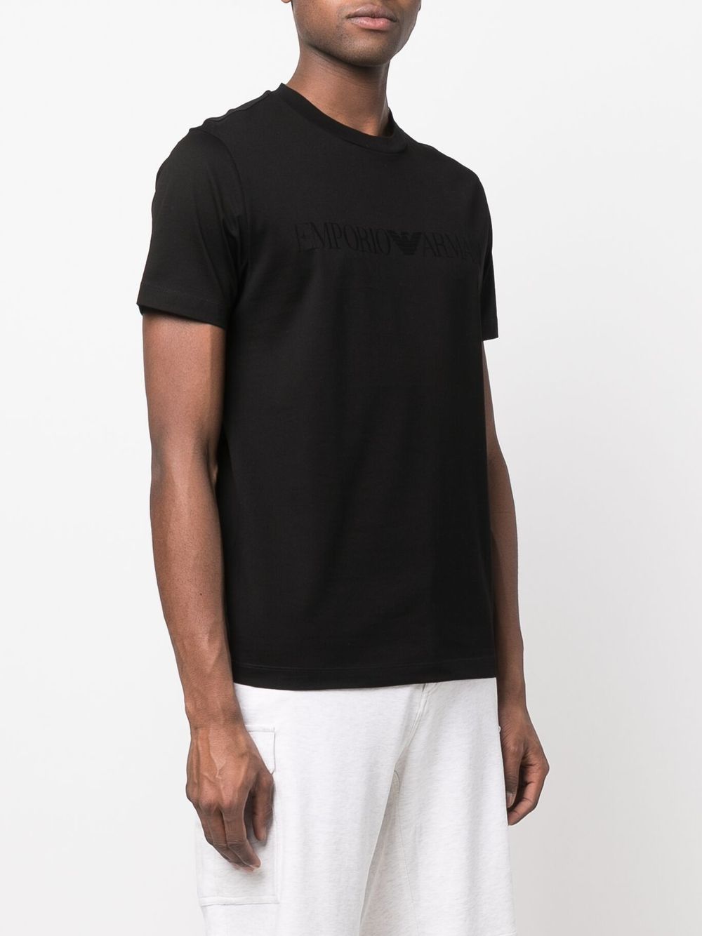 Emporio Armani T-shirts and Polos Black