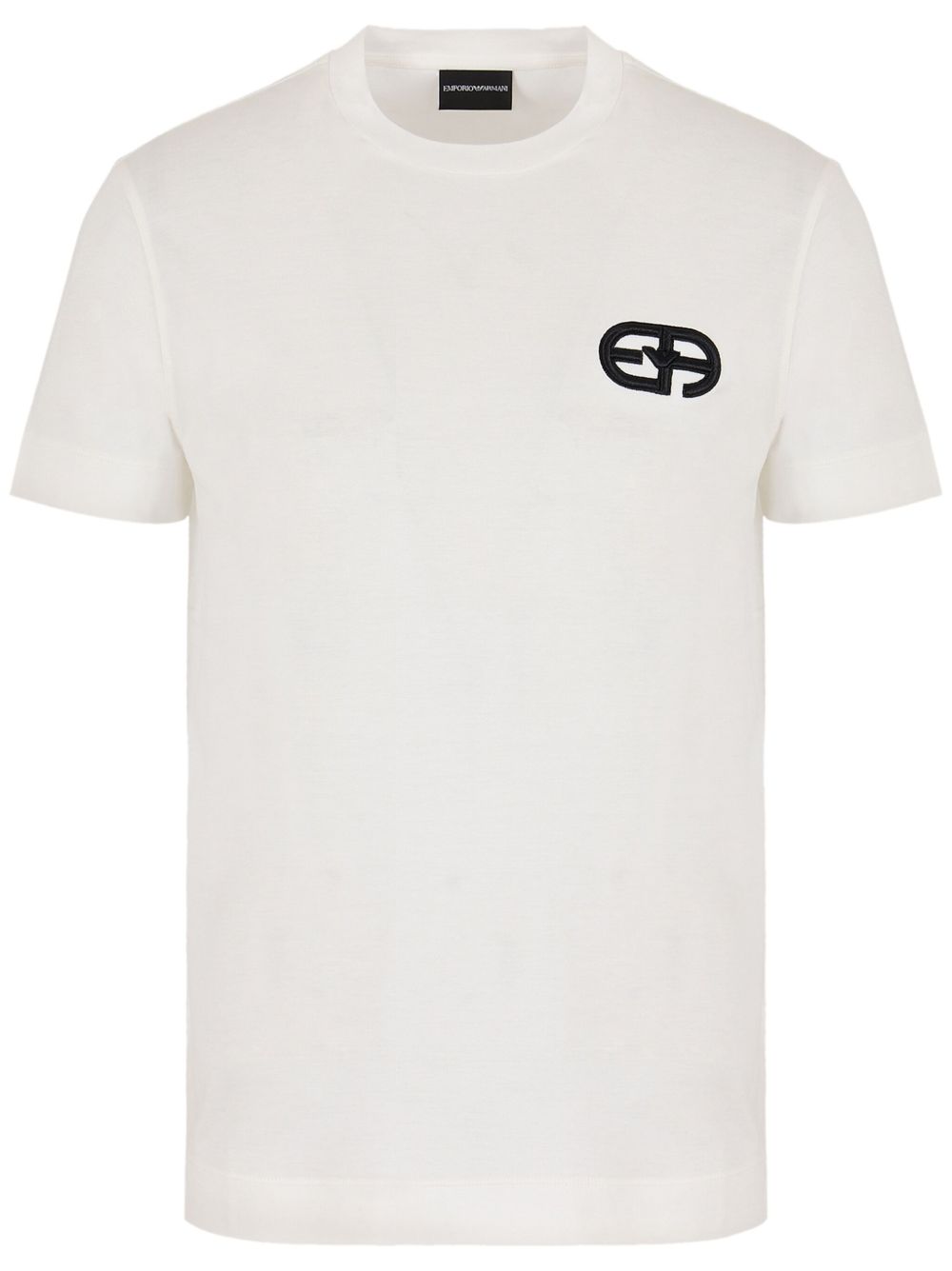 Emporio Armani Logo cotton blend t-shirt