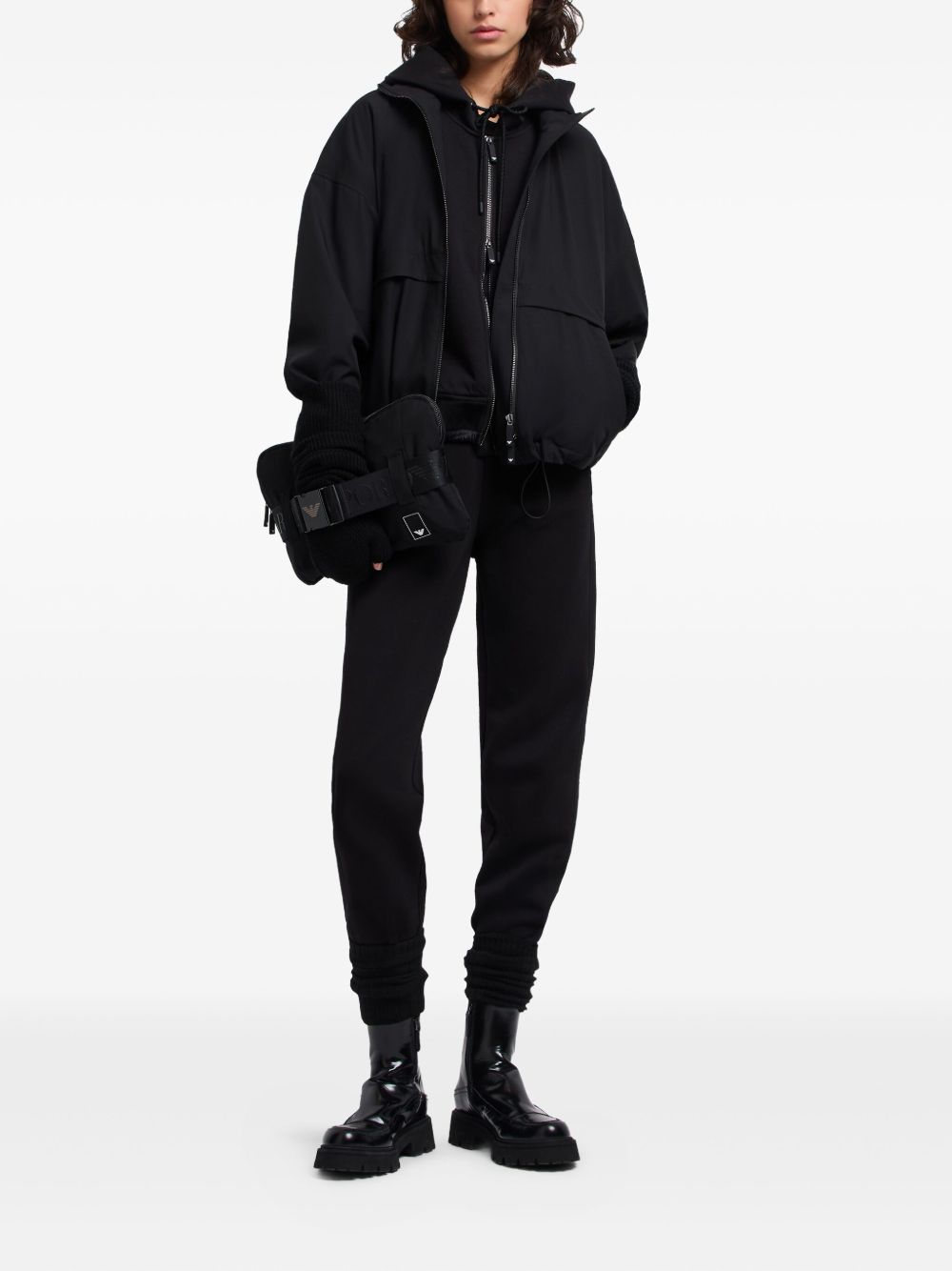 Emporio Armani Capsule Travel Essential Double Jersey Hoodie