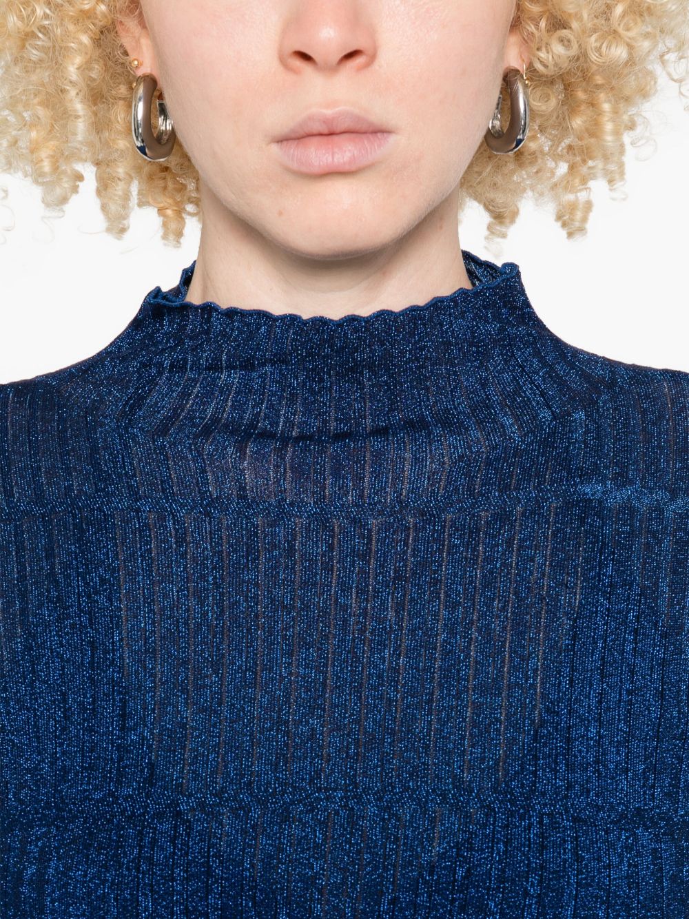 Emporio Armani Ribbed turtleneck sweater