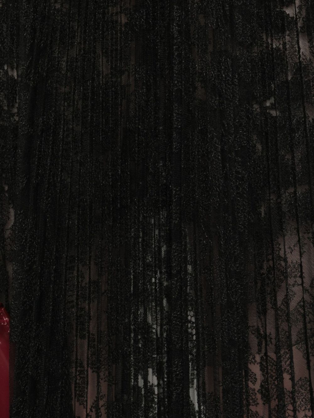 Ermanno Scervino Lace midi pleated skirt