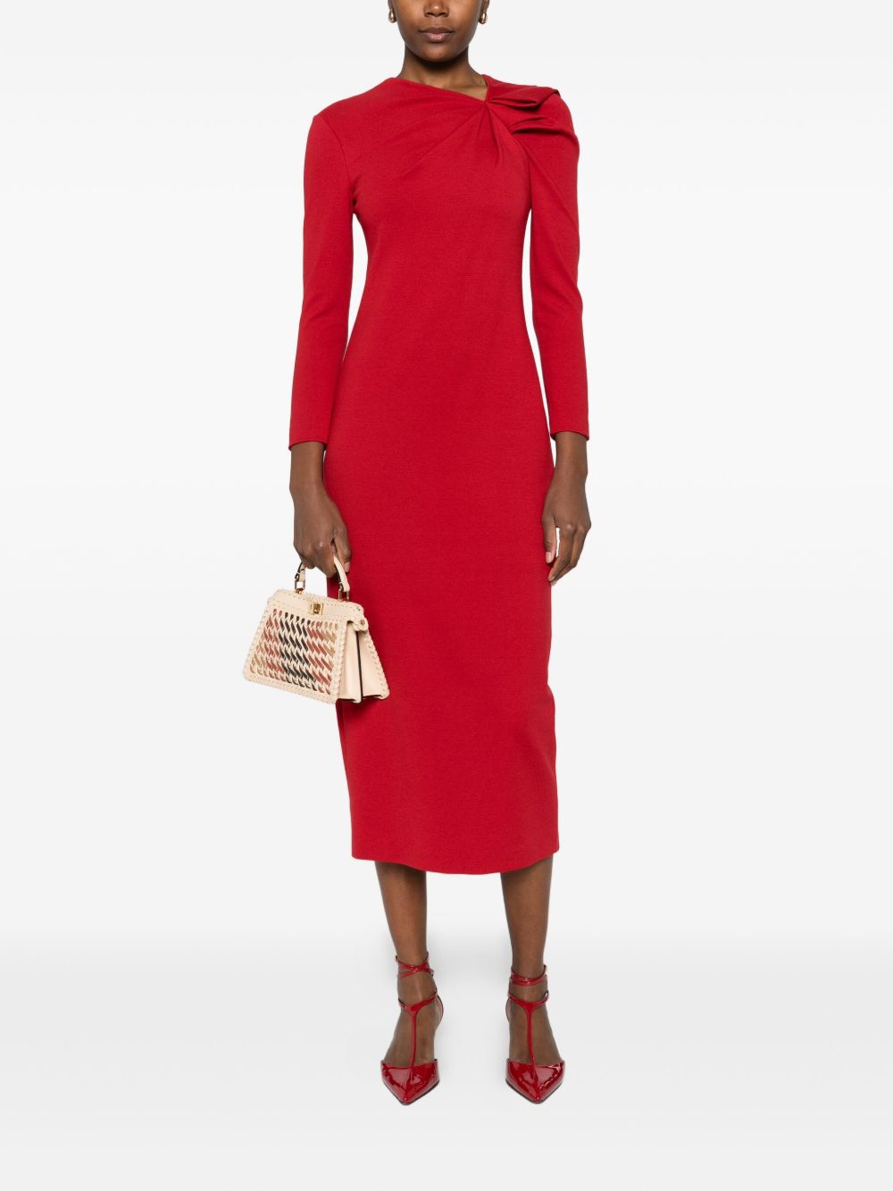 Emporio Armani Dresses Red