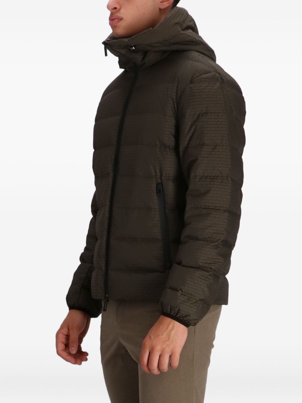 Emporio Armani Coats Green