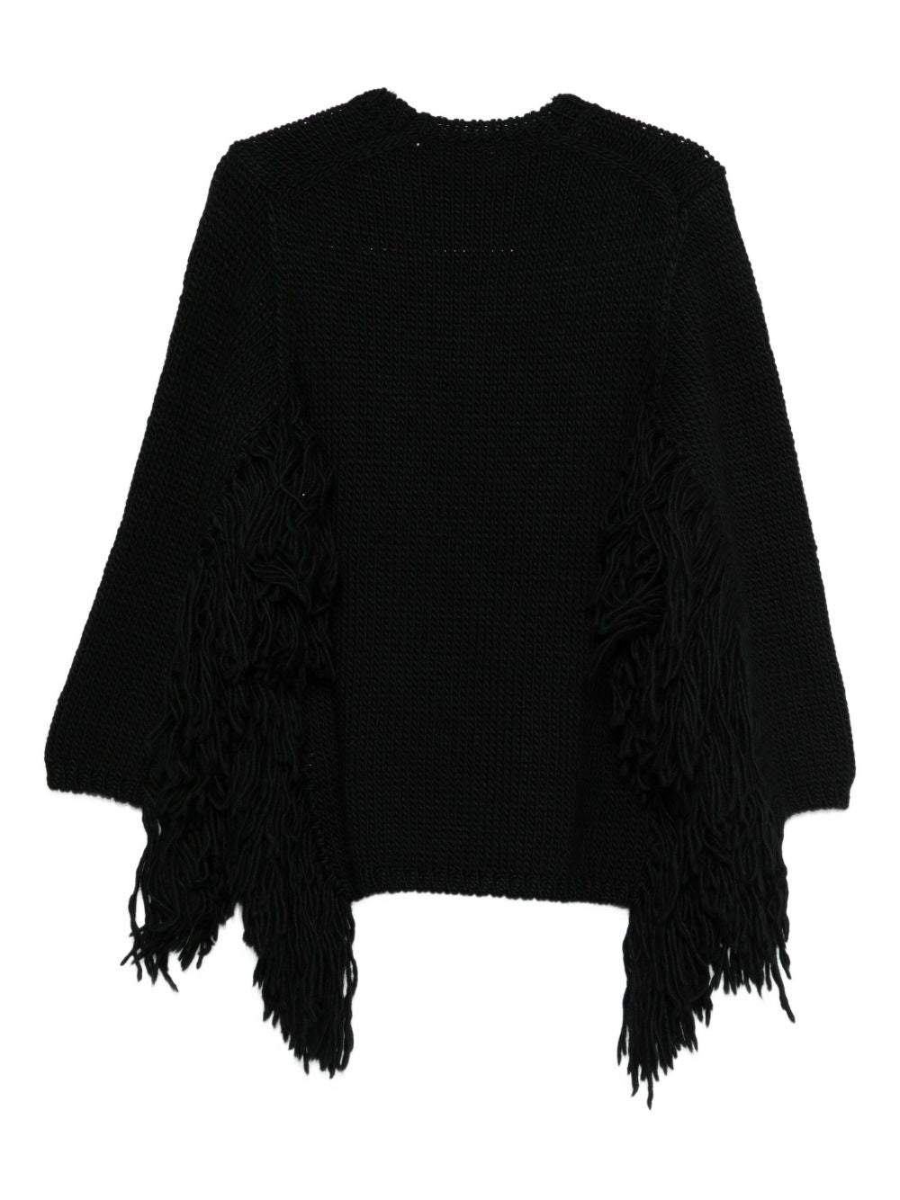 Comme Des Garcons Comme Des Garçons Fringed Wool Top