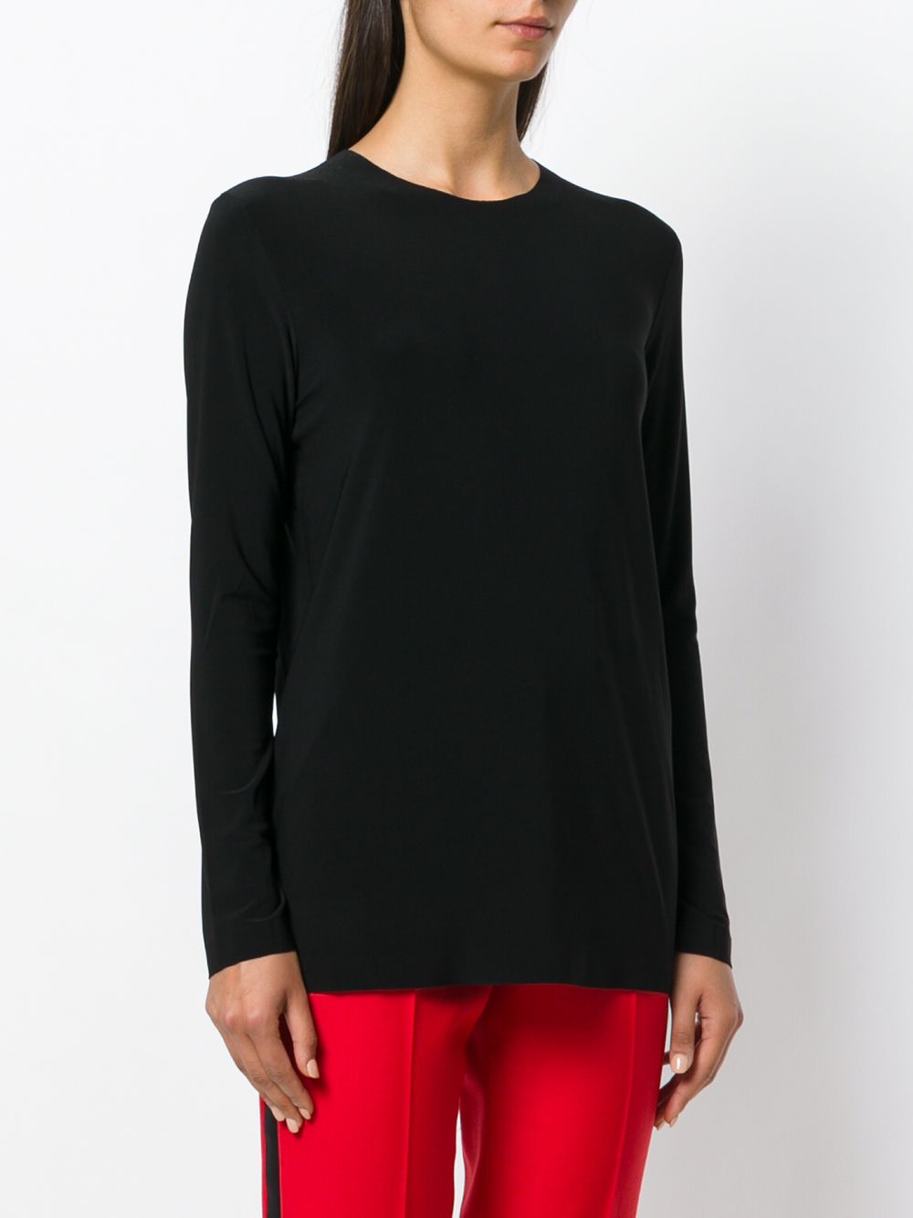 Norma Kamali Long-Sleeve T-Shirt