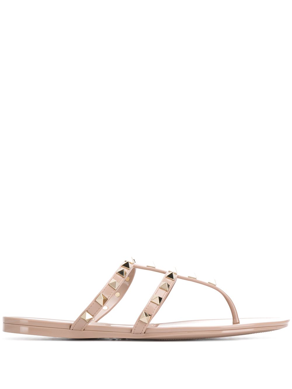 Valentino Garavani Rockstud flat rubber sandals