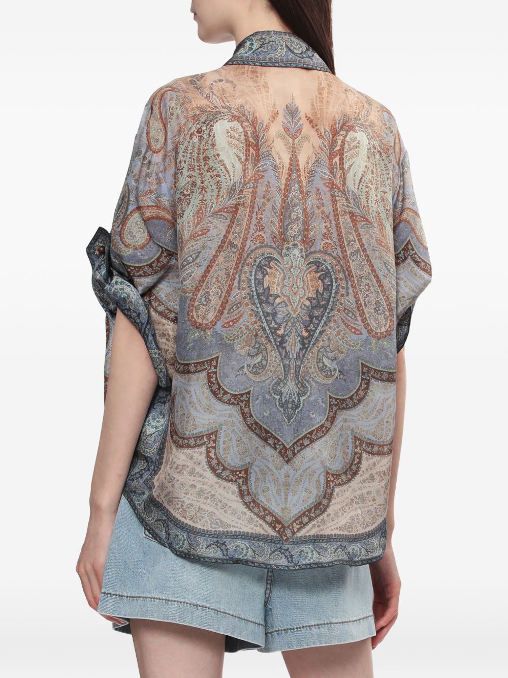 Zimmermann Wanderlust silk shirt