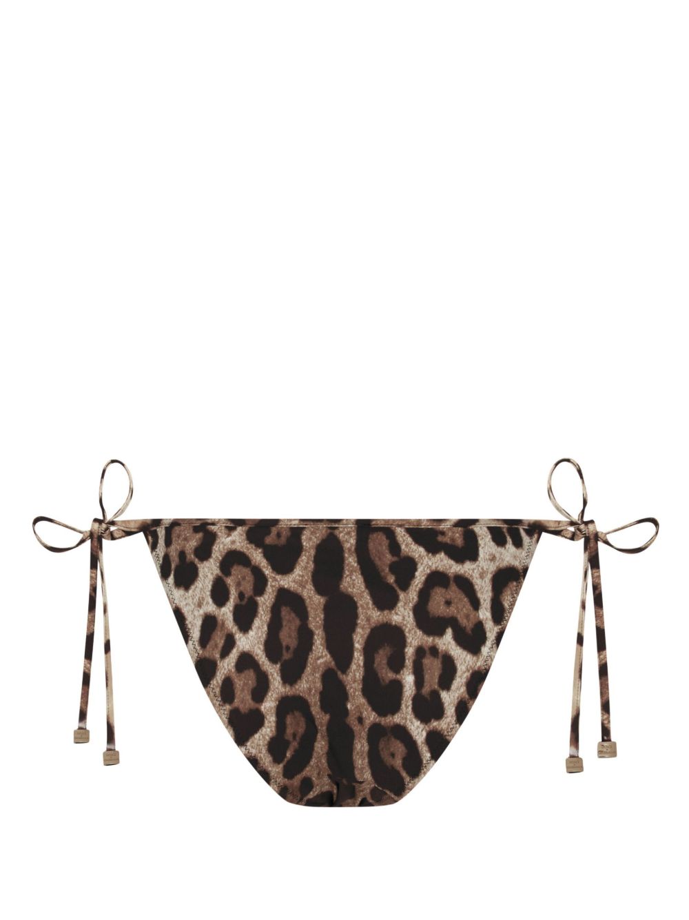 Dolce & Gabbana-leopard-print string bikini bottoms