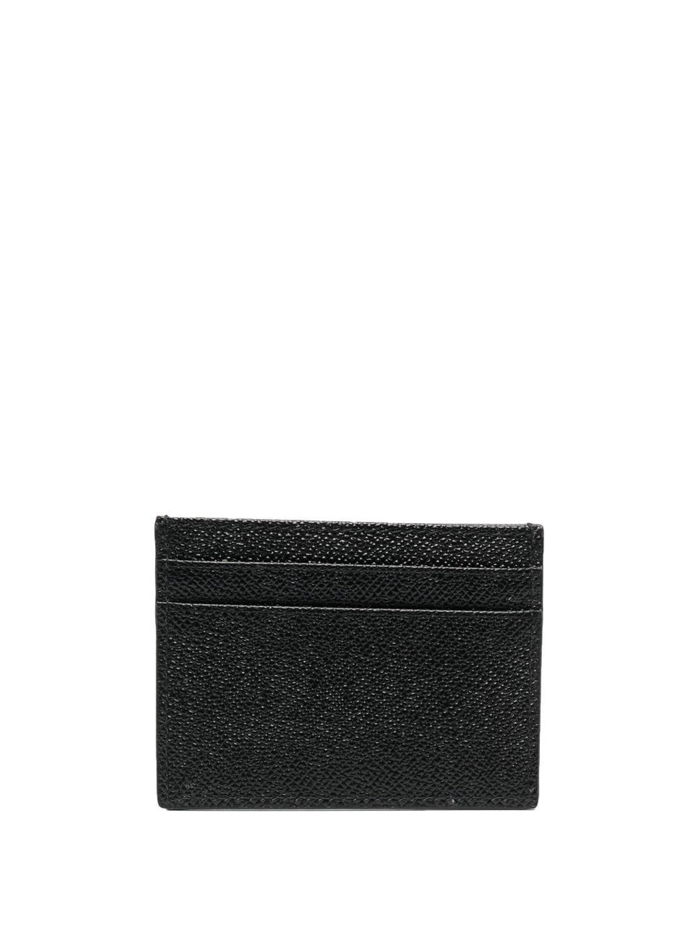 Dolce & Gabbana-card holder with logo plaque on the front