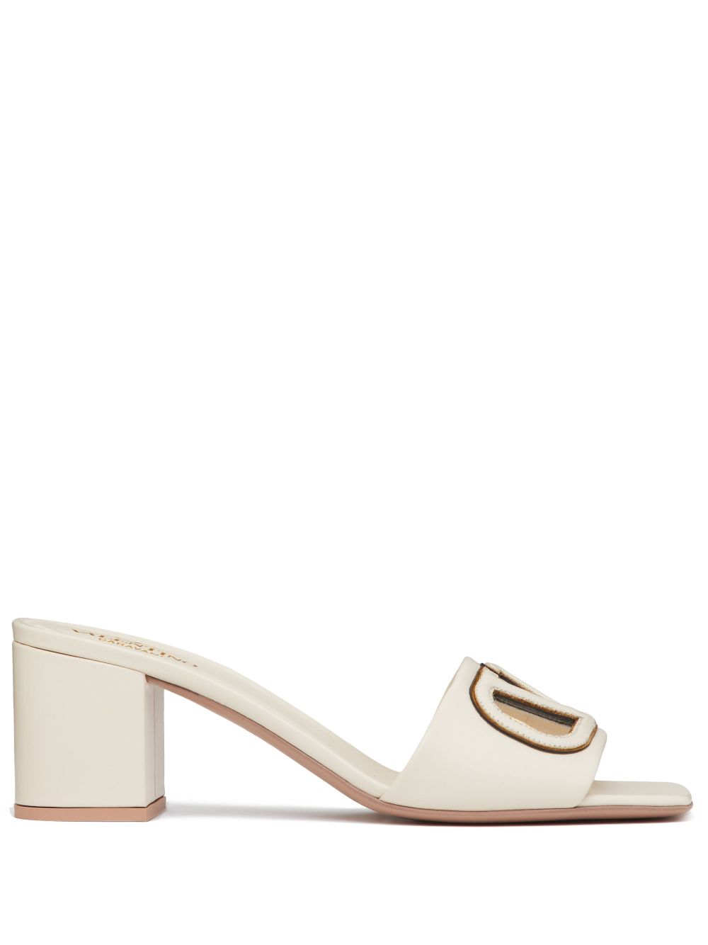 Valentino Garavani V-Logo sandals with 60mm cut-out