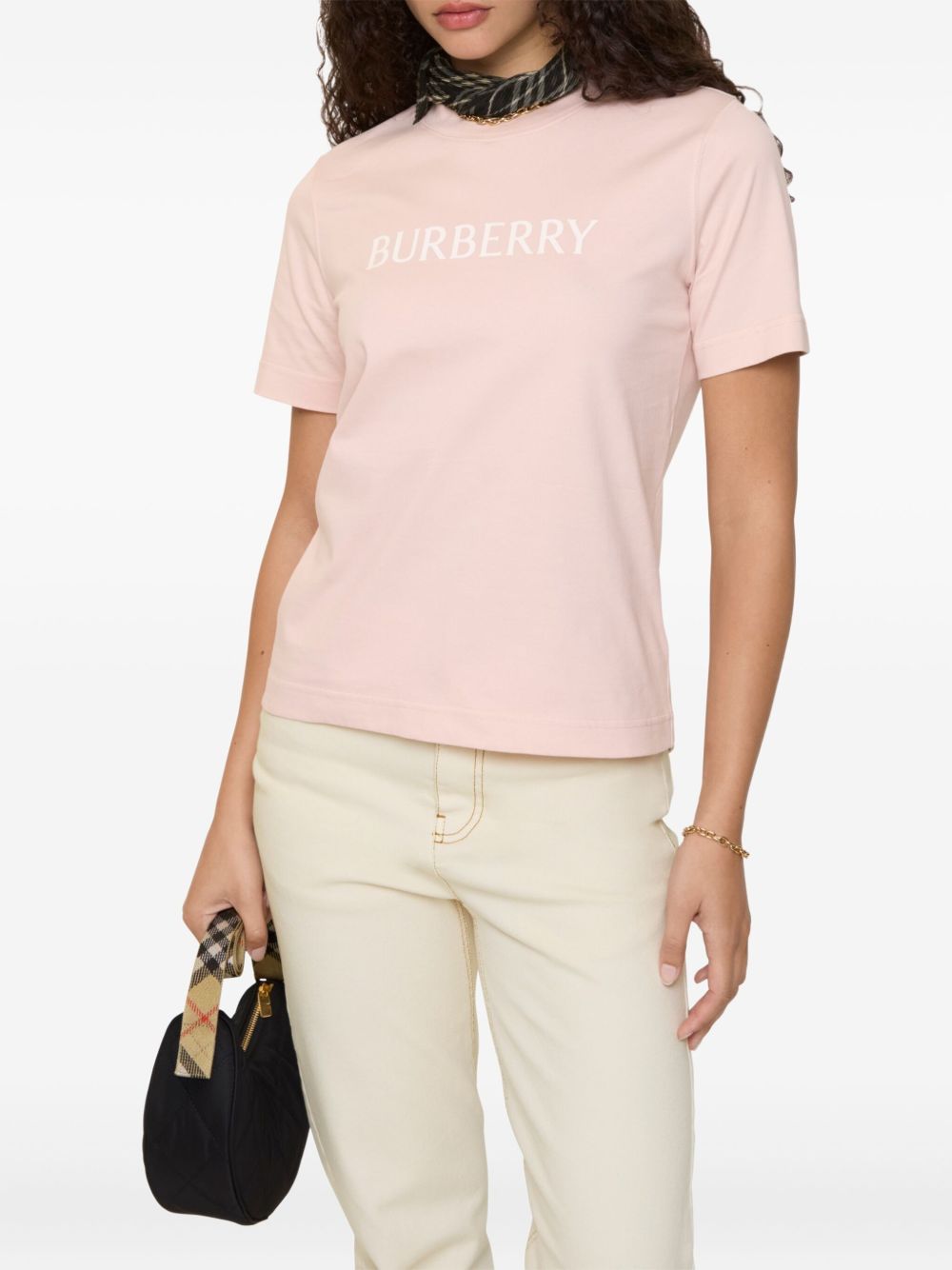 Burberry Logo cotton t-shirt