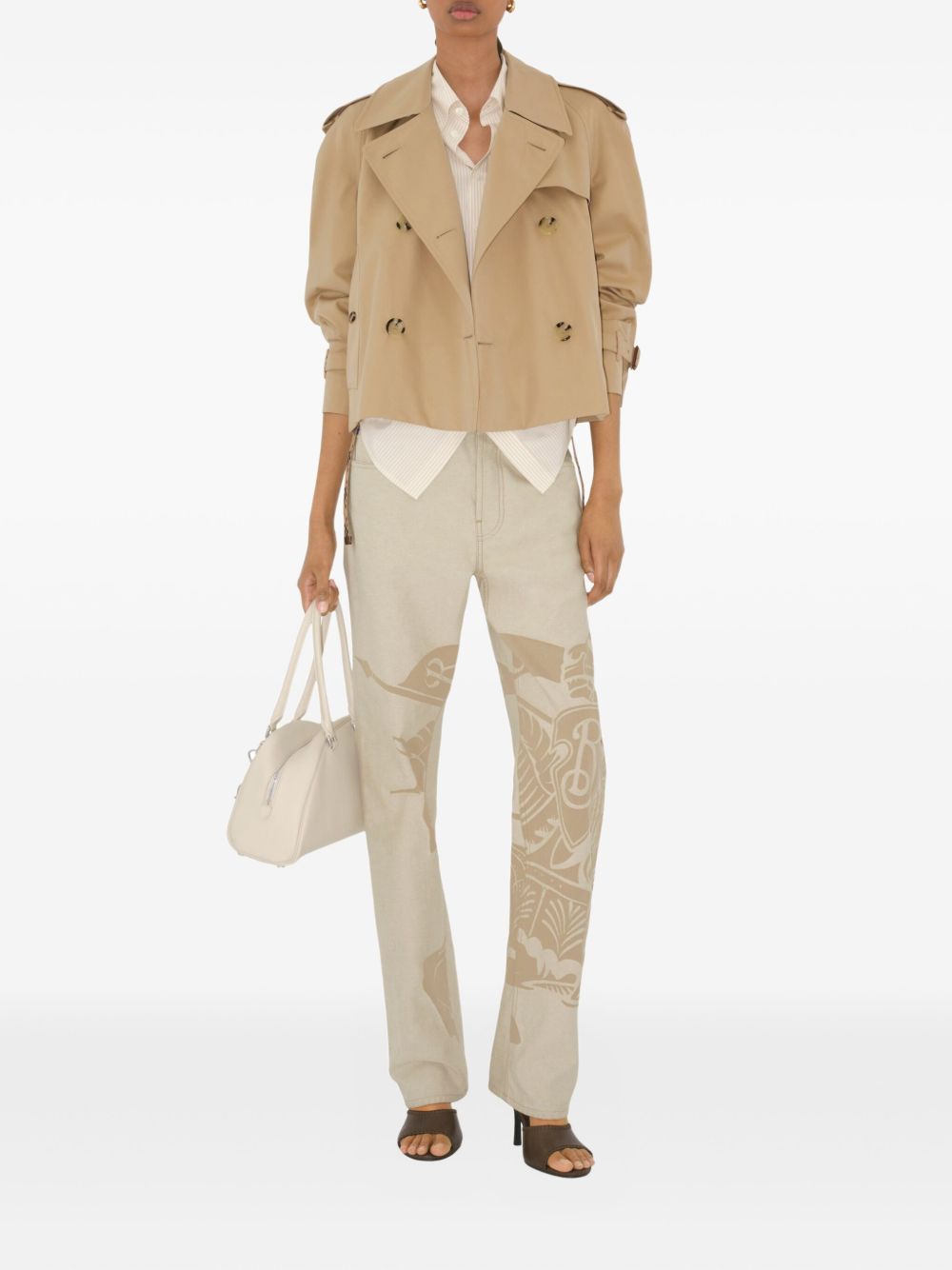 Burberry Coats Beige
