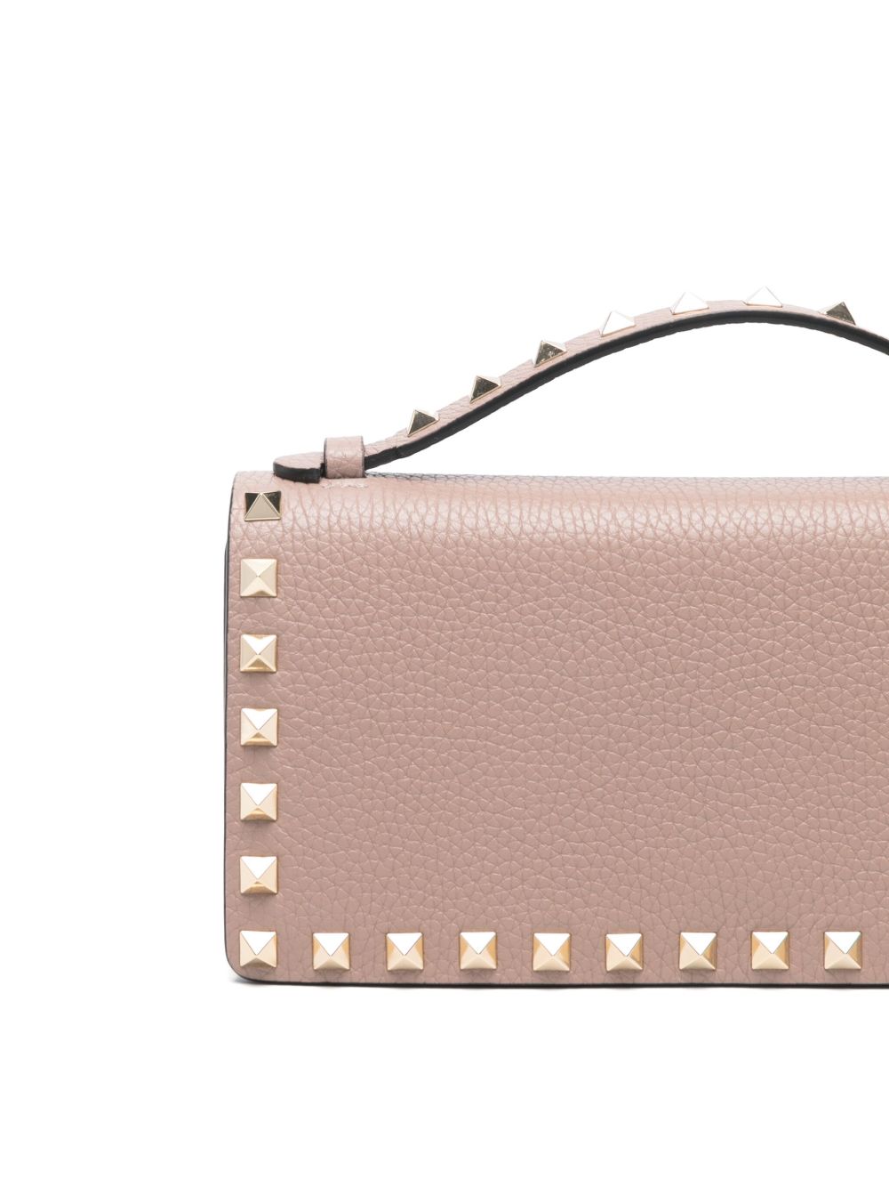 Valentino Garavani Rockstud leather wallet on chain