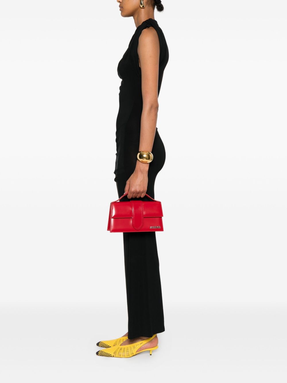 Jacquemus Le Grand Bambino leather handbag