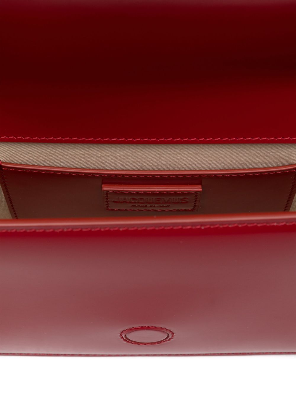 Jacquemus Le Bambino long leather shoulder bag