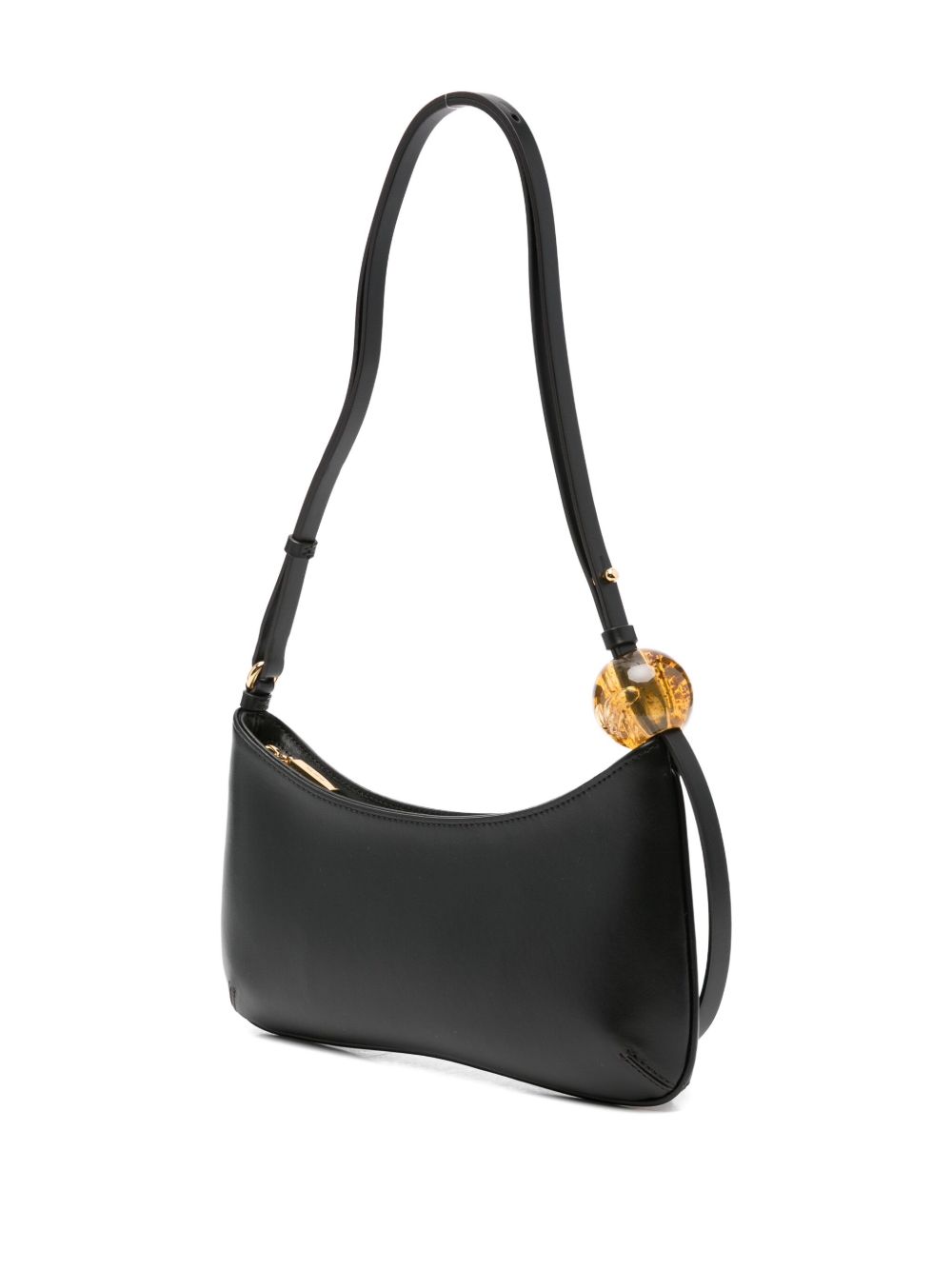 Jacquemus Le Bisou Perle leather shoulder bag