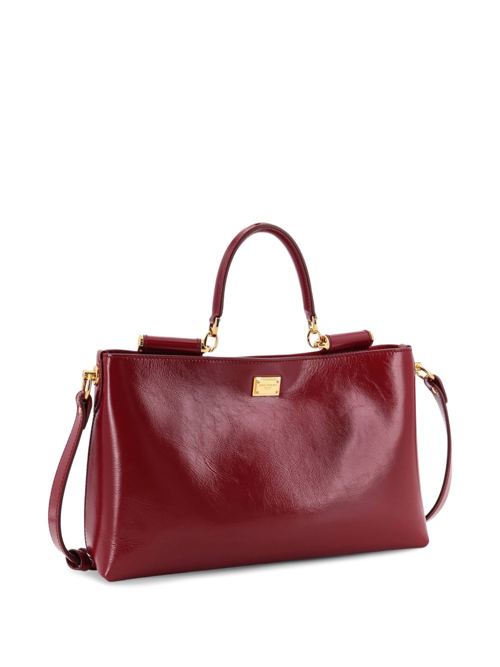 Dolce & Gabbana-Vittoria leather tote bag