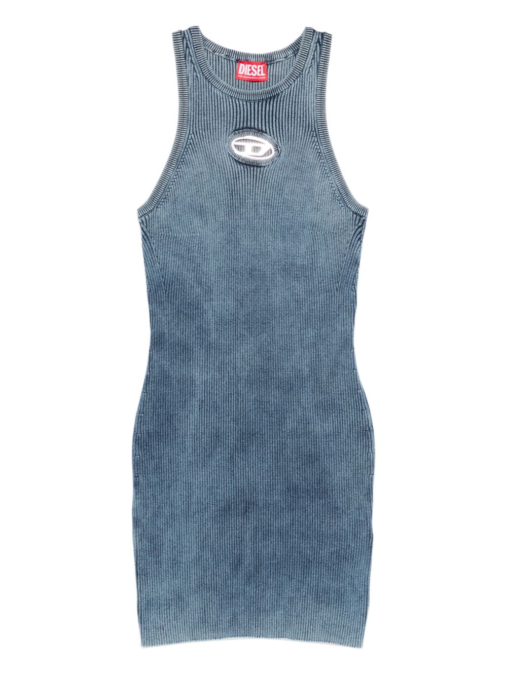 Diesel M-Anchorage sleeveless ribbed mini dres