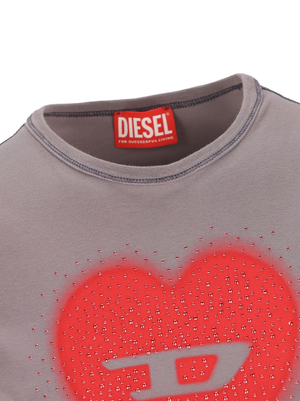 Diesel T-shirts and Polos Grey