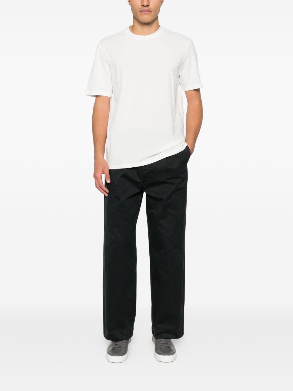 Emporio Armani Logo cotton t-shirt